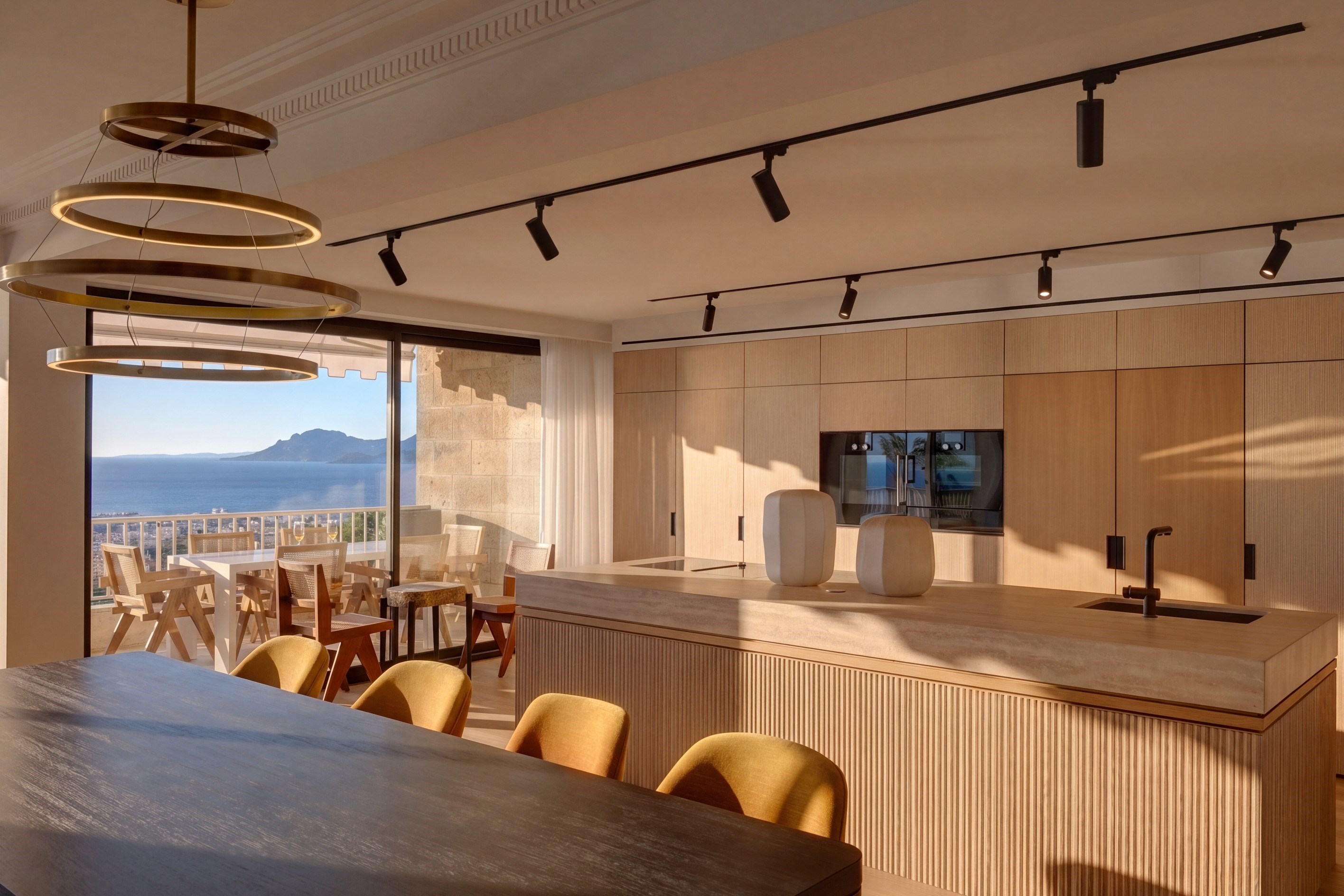  La Californie - Sea-view apartment in a secure residence with private shuttle s… - 物件實景