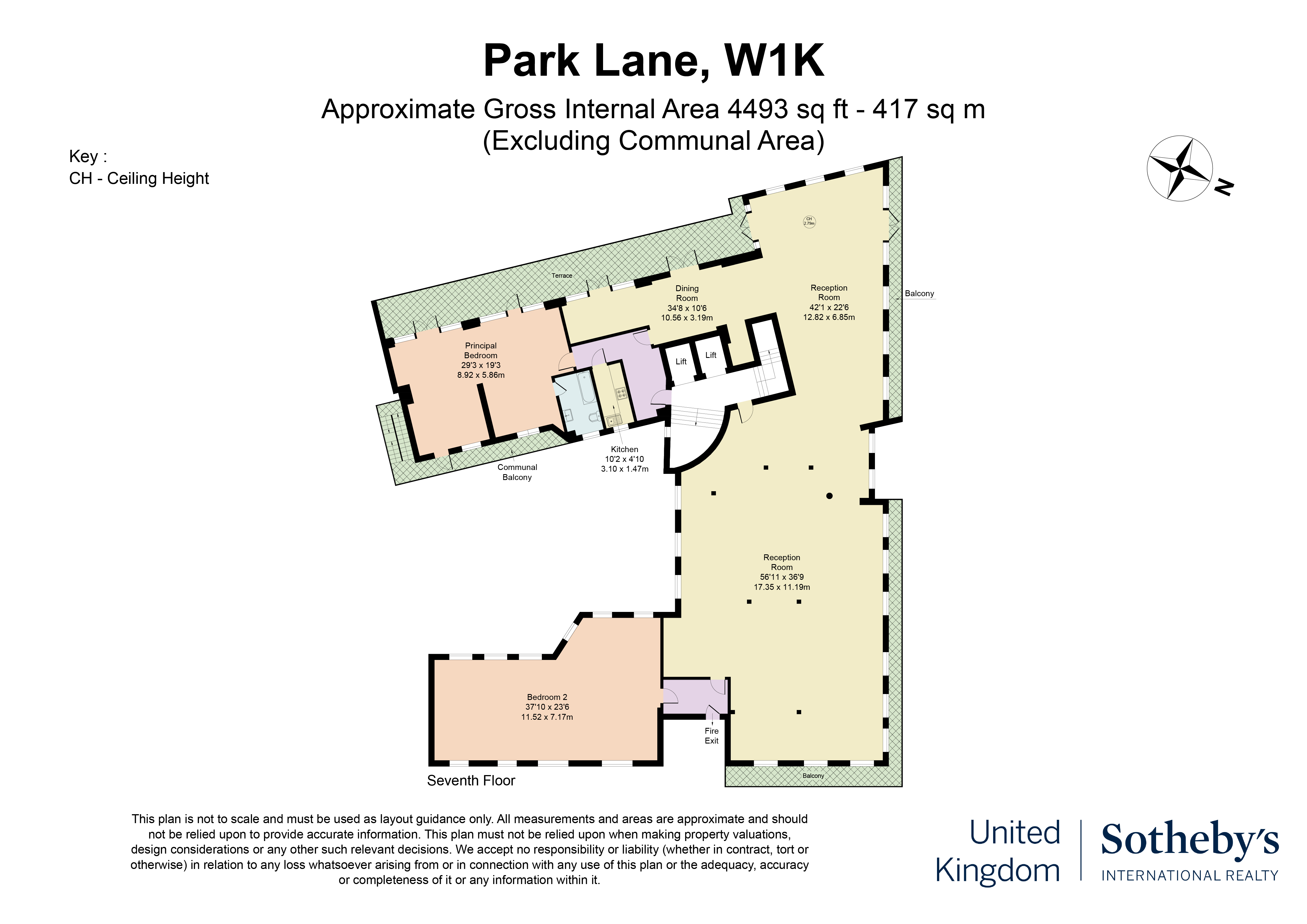  Four apartments across two floors of Aldford House, overlooking Hyde Park - 物件實景