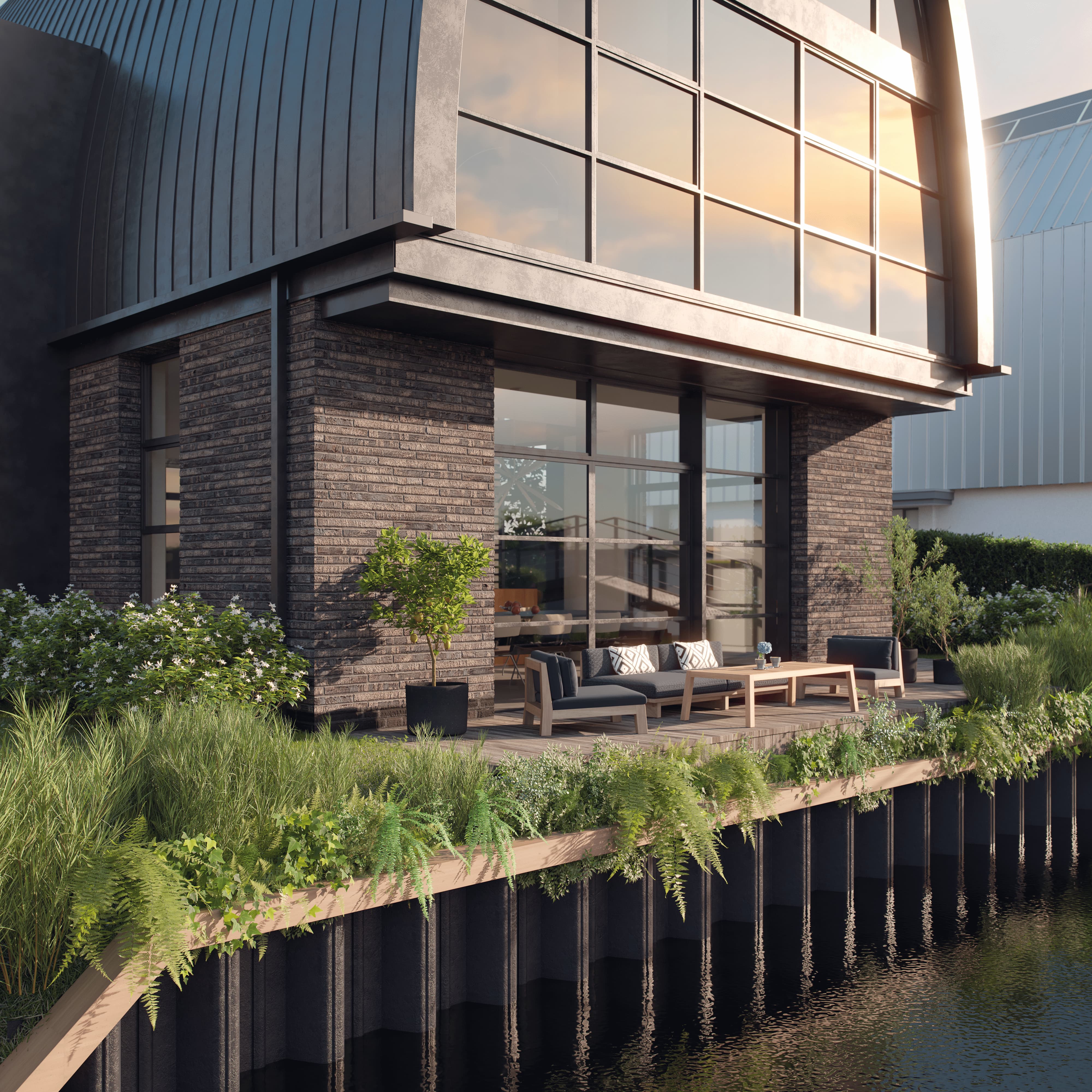  The Architectural Waterfront Villa on the IJmeer - 物件實景