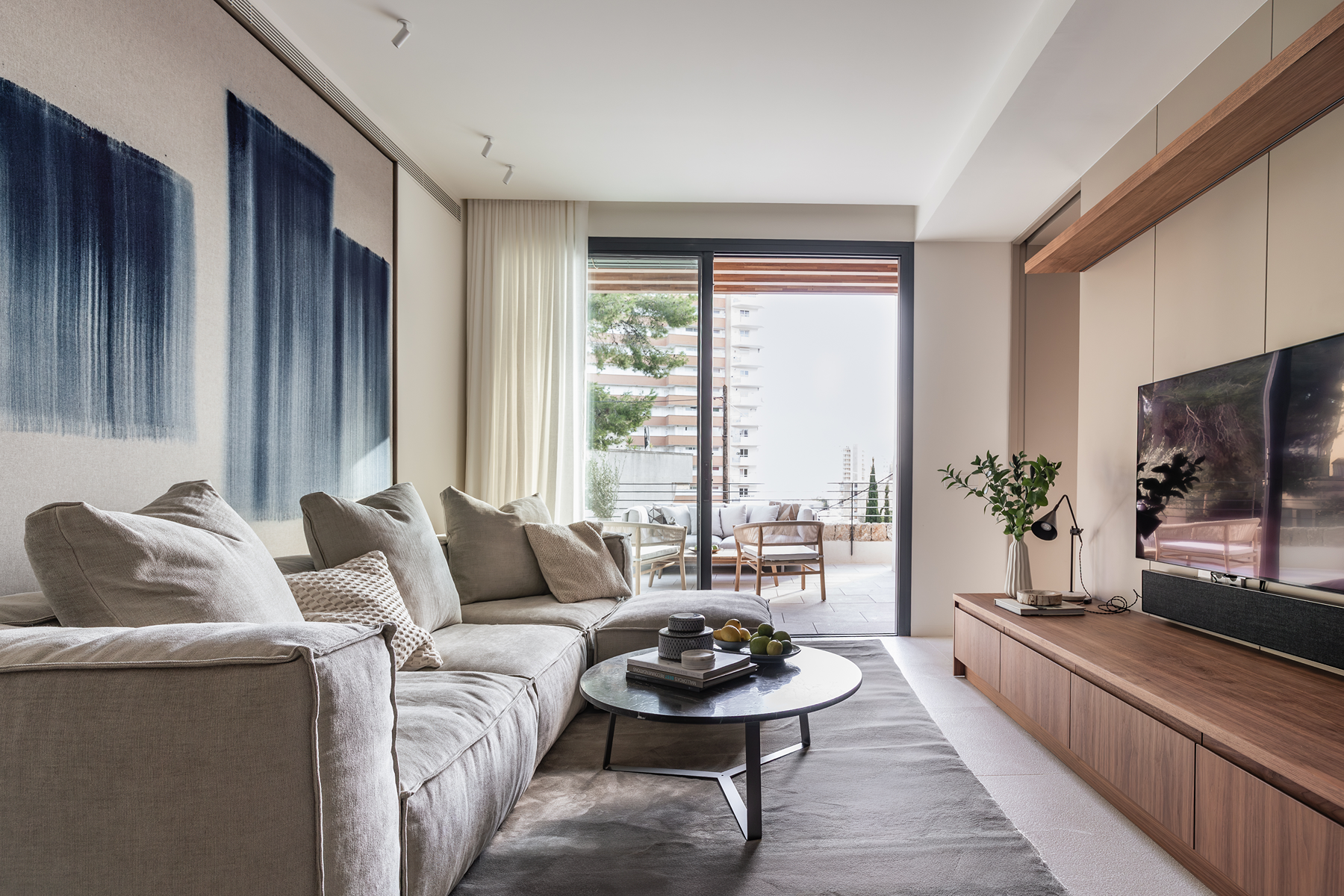  Flat with private pool and sea views in Cala Major - 物件實景