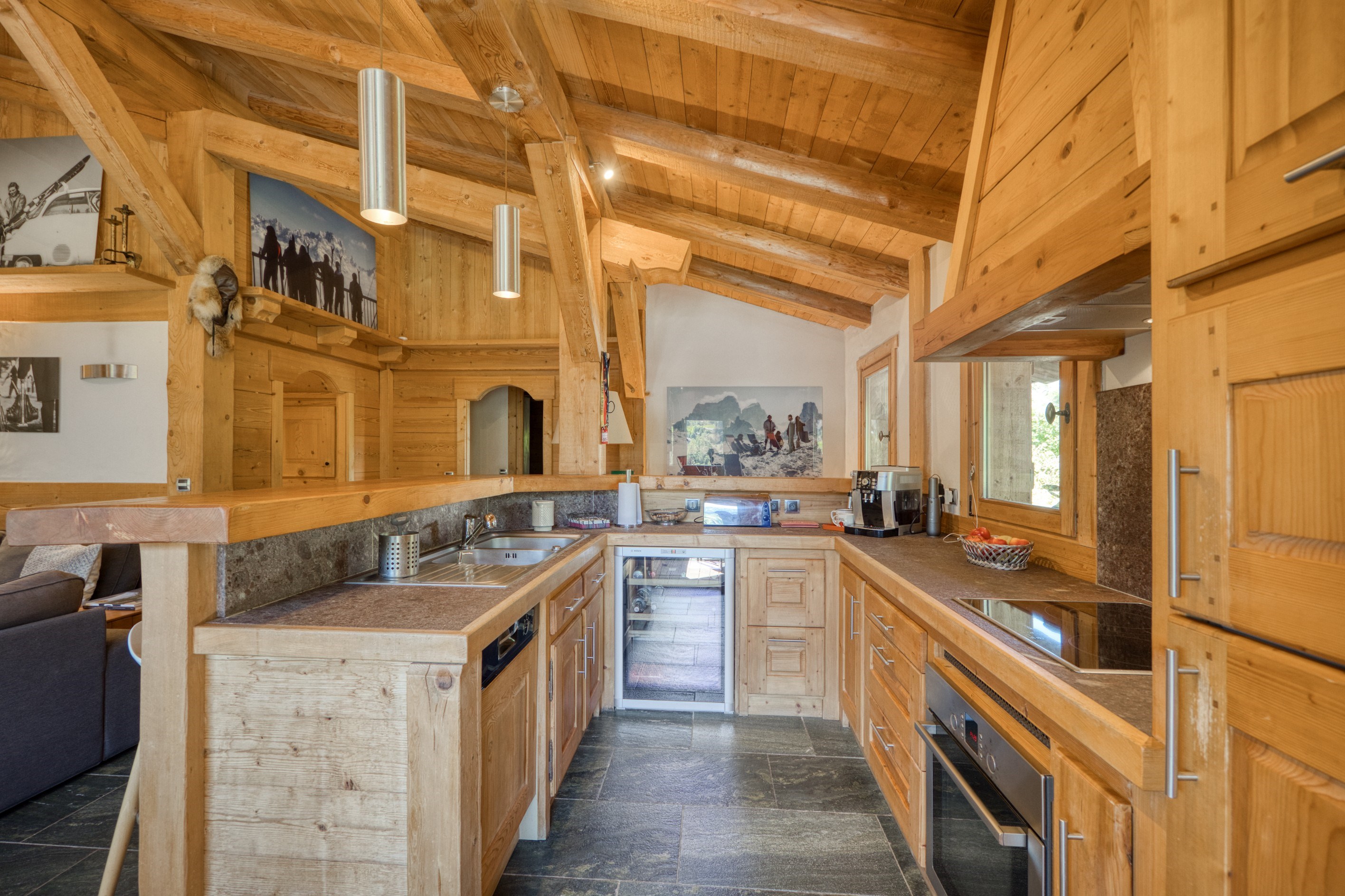  Chalet Louve in Megève — Rochebrune Views and South-Facing Aspect - 物件實景