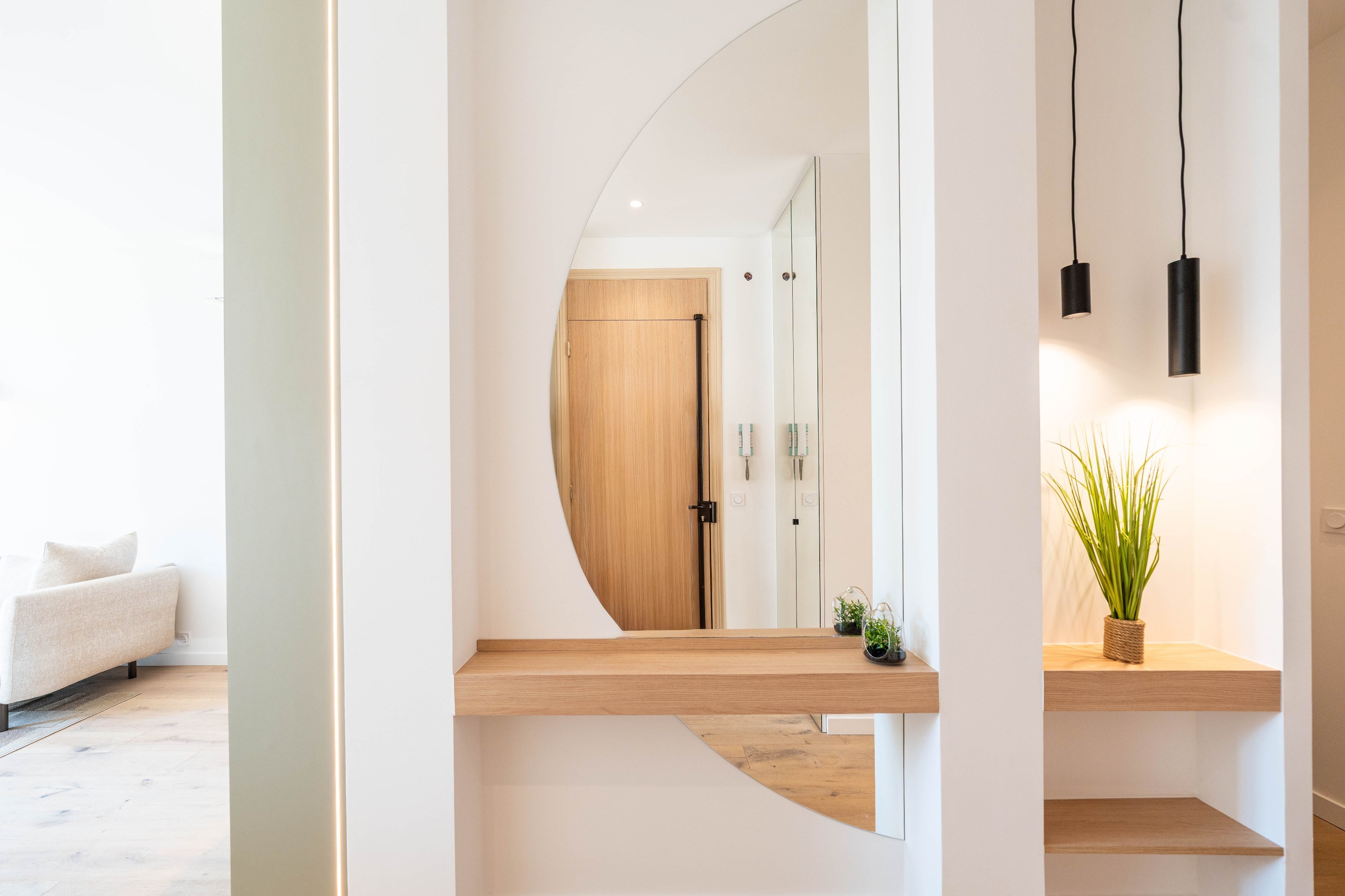  Top-floor renovated apartment with balcony, 3 bedrooms, rue Hoche Cannes city c… - 物件實景