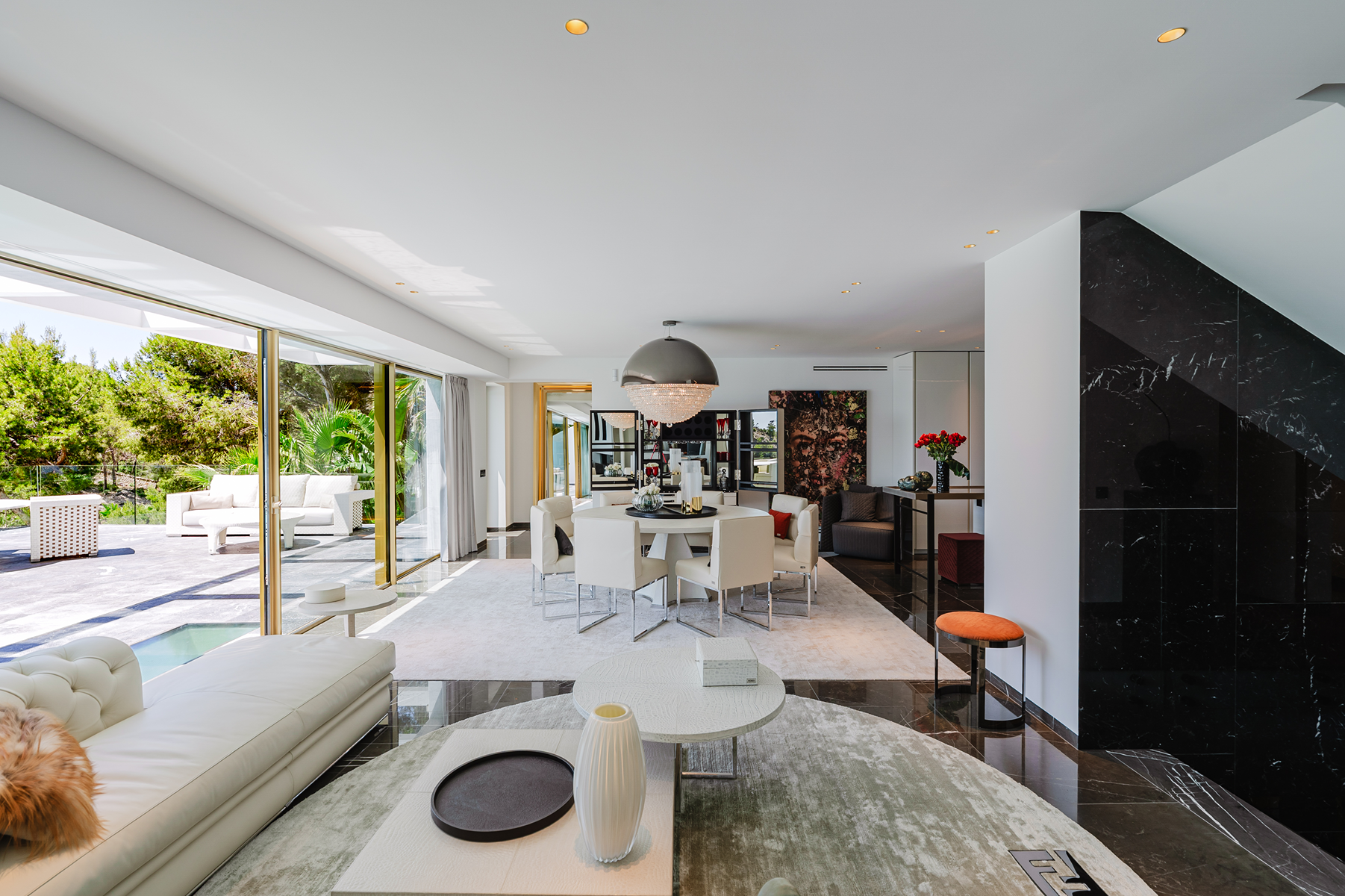  Villa with pool and sea views in Cala Llamp - 物件實景
