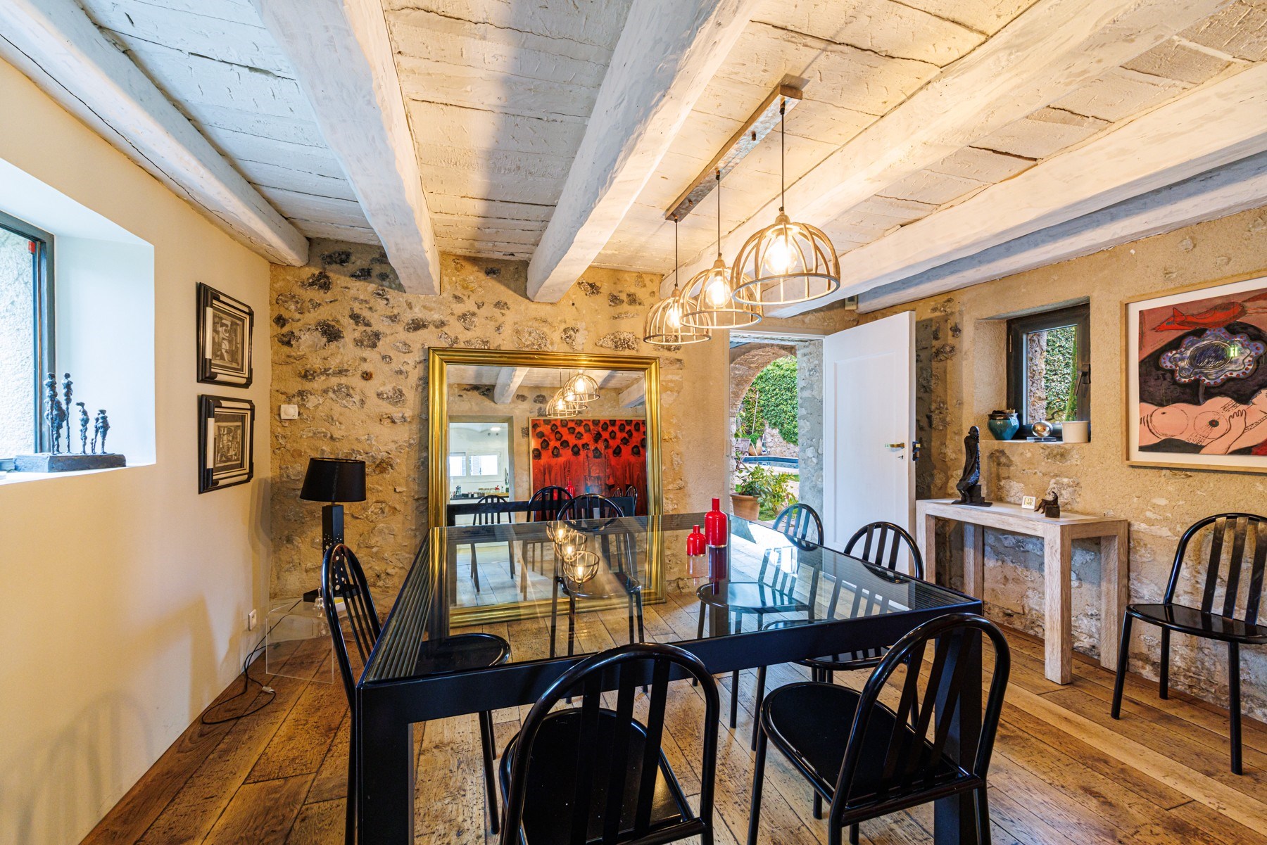  La Colle-sur-Loup, character village house with swimming pool - 物件實景