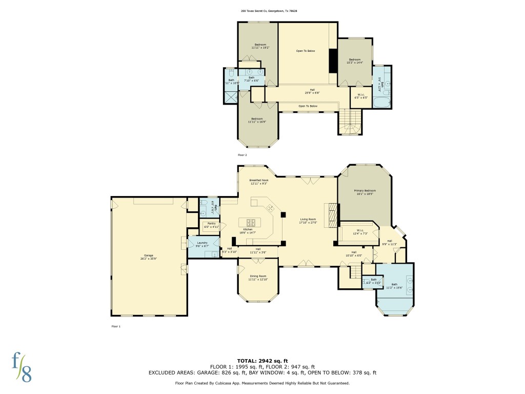 200 Tovas Secret Cove, Georgetown, Texas, 78628, United States, 4 Bedrooms Bedrooms, ,4 BathroomsBathrooms,Residential,For Sale,200 Tovas Secret Cove,1663409