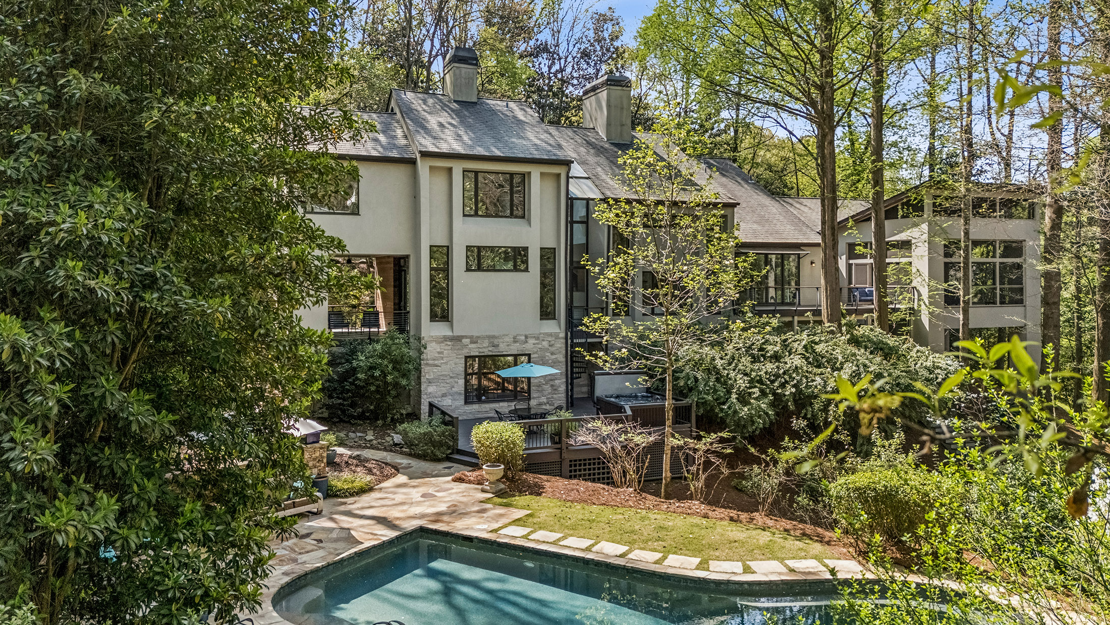  Extraordinary Contemporary Retreat Overlooking the Chattahoochee River - 物件實景