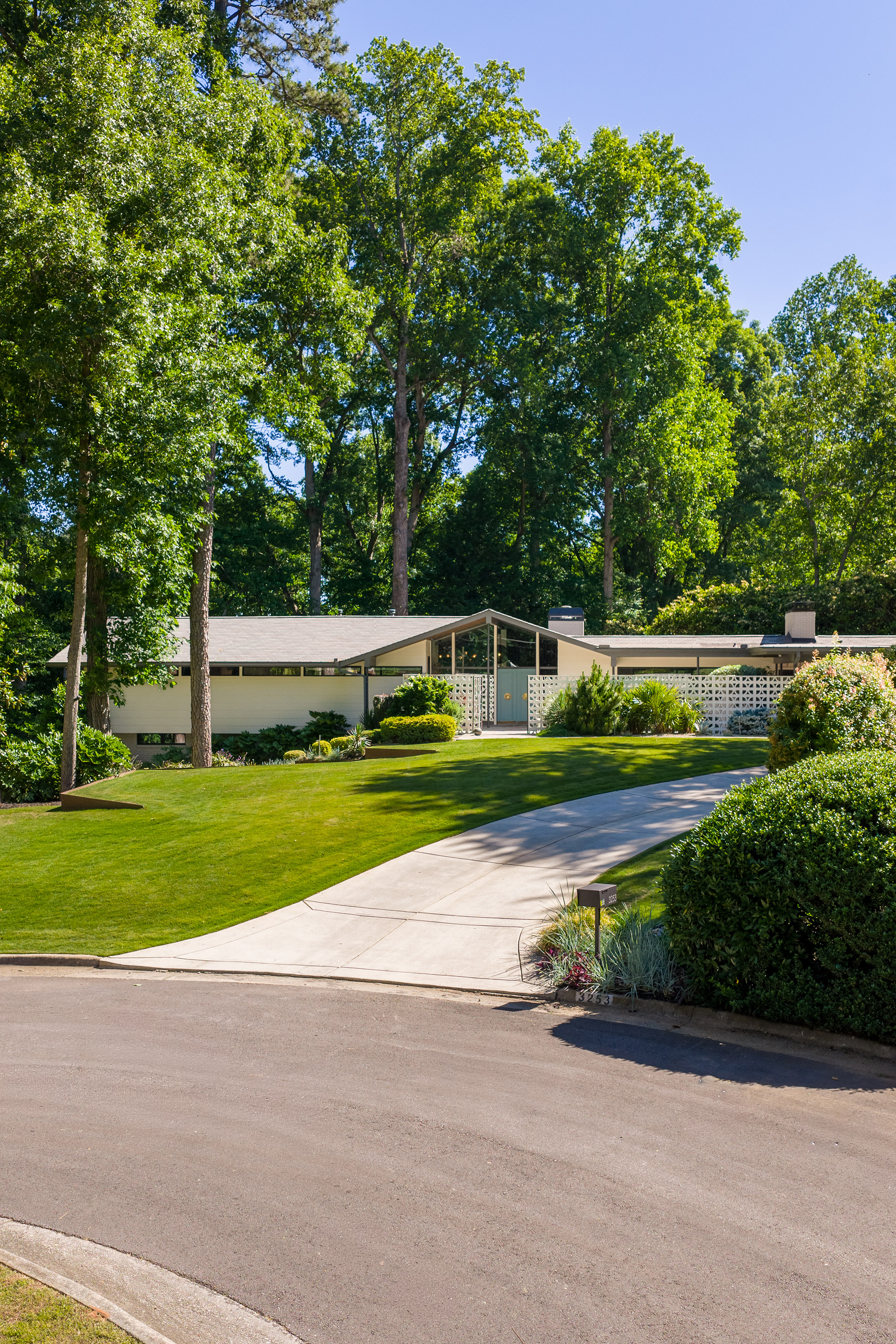  Extraordinary Mid-Century Modern Residence in Buckhead - 物件實景