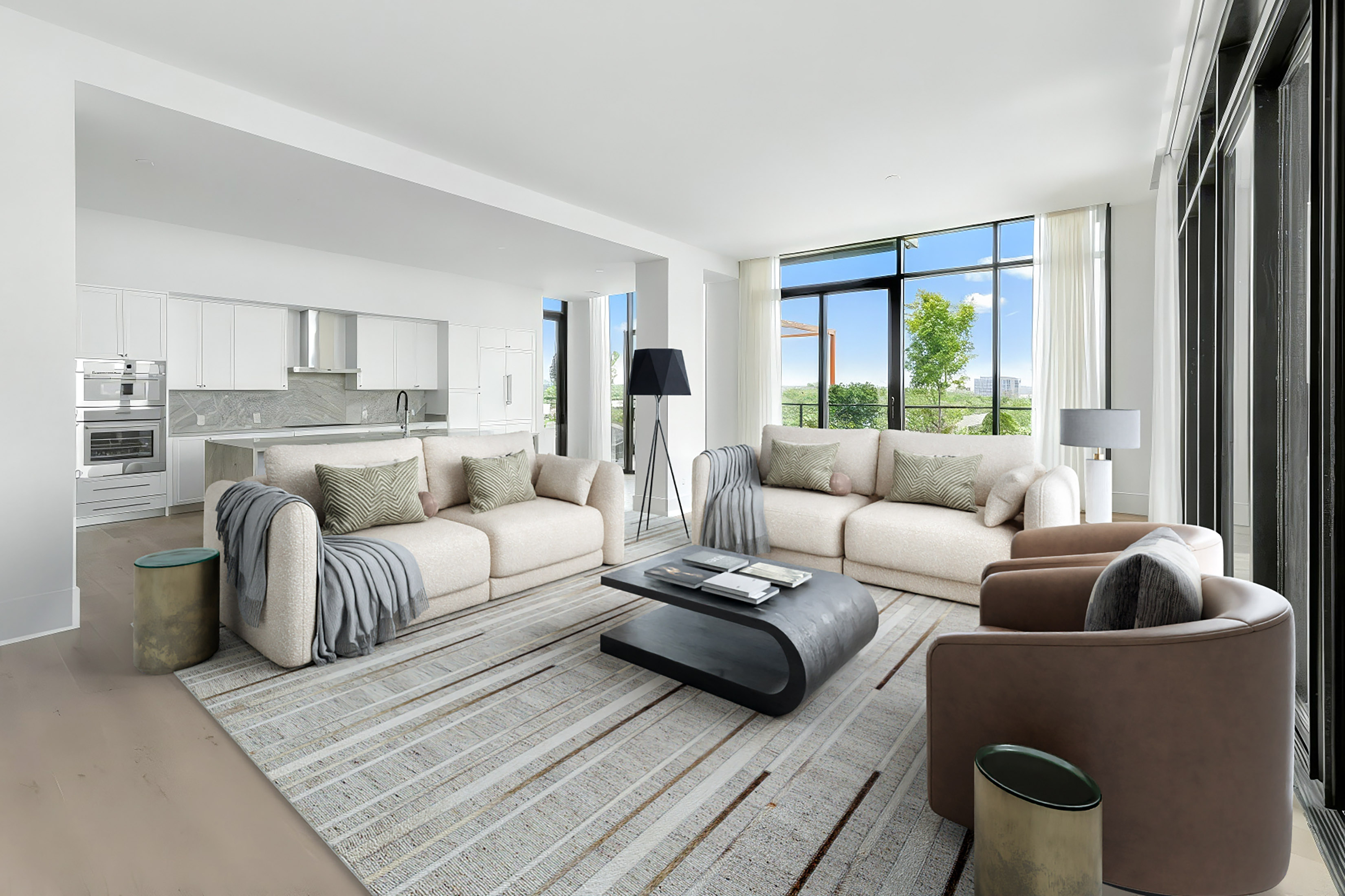  Stunning Fully Furnished Penthouse with the Largest Outdoor Terrace - 物件實景