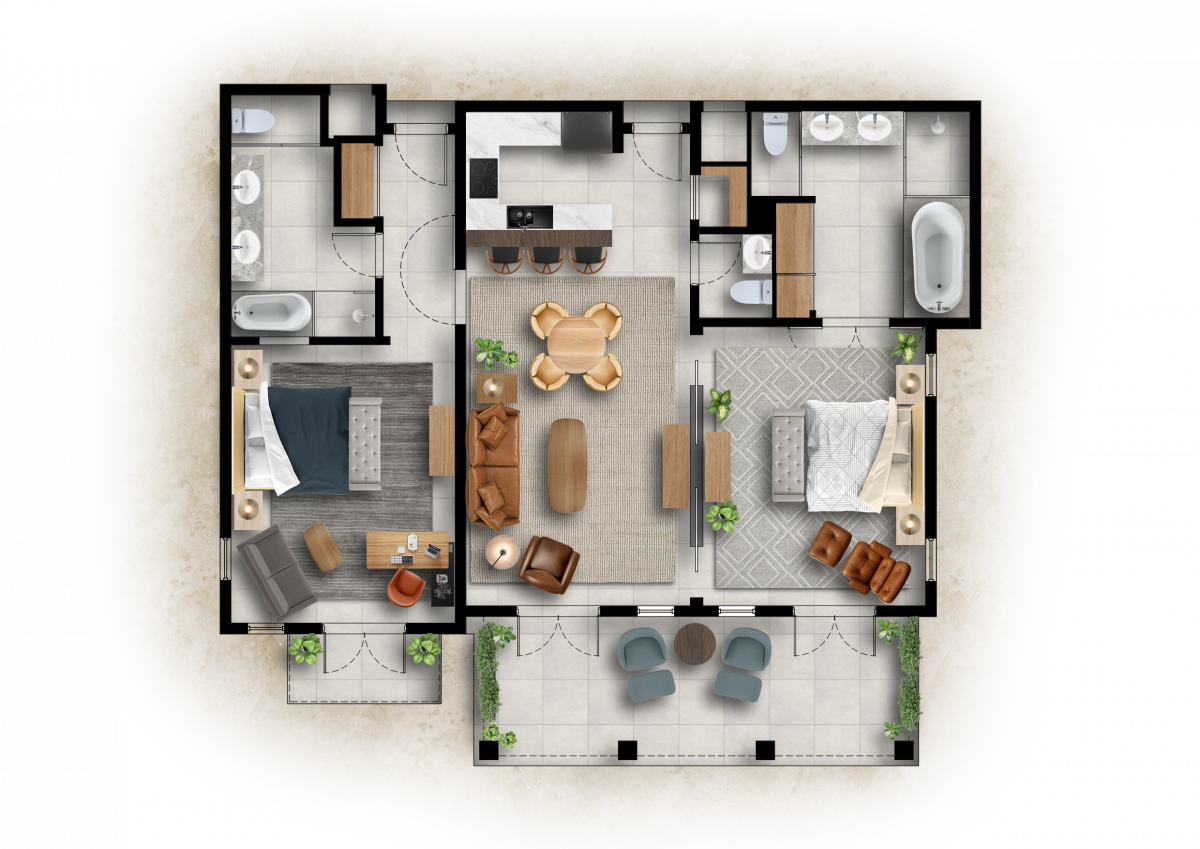 Scrub Island, VG, 2 Bedrooms Bedrooms, ,3 BathroomsBathrooms,Residential,For Sale,1694531