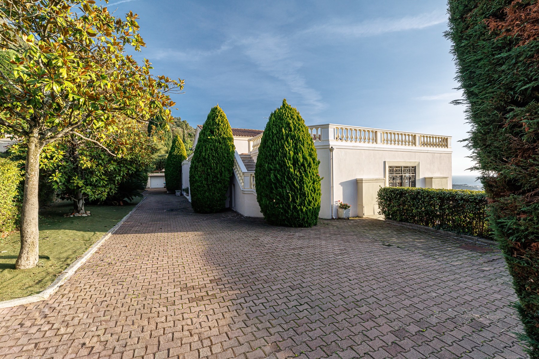  Exceptional villa with panoramic sea view in Nice Observatory district, Côte d’… - 物件實景