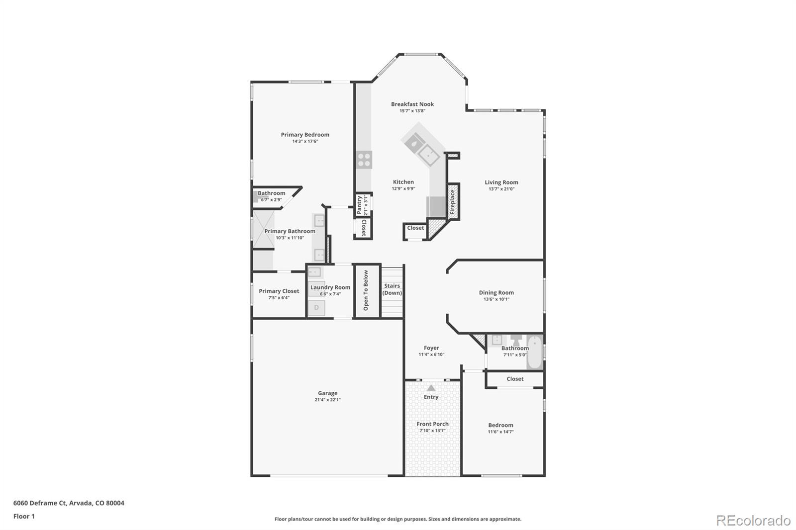 Arvada, Colorado, 80004, United States, 4 Bedrooms Bedrooms, ,2 BathroomsBathrooms,Residential,For Sale,1984422