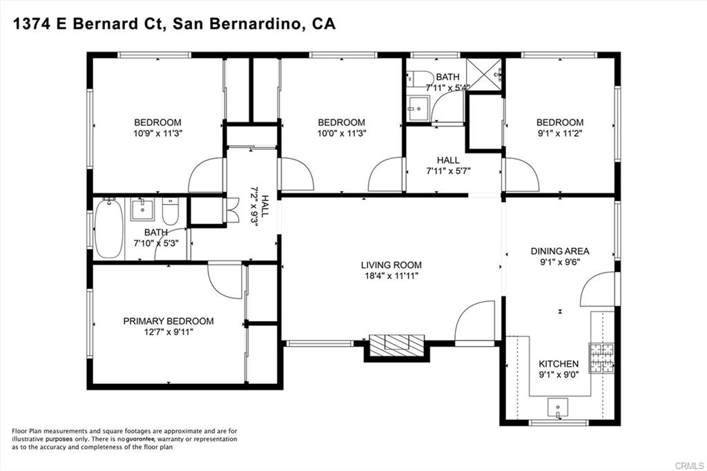San Bernardino, California, 92404, United States, 4 Bedrooms Bedrooms, ,2 BathroomsBathrooms,Residential,For Sale,1889778