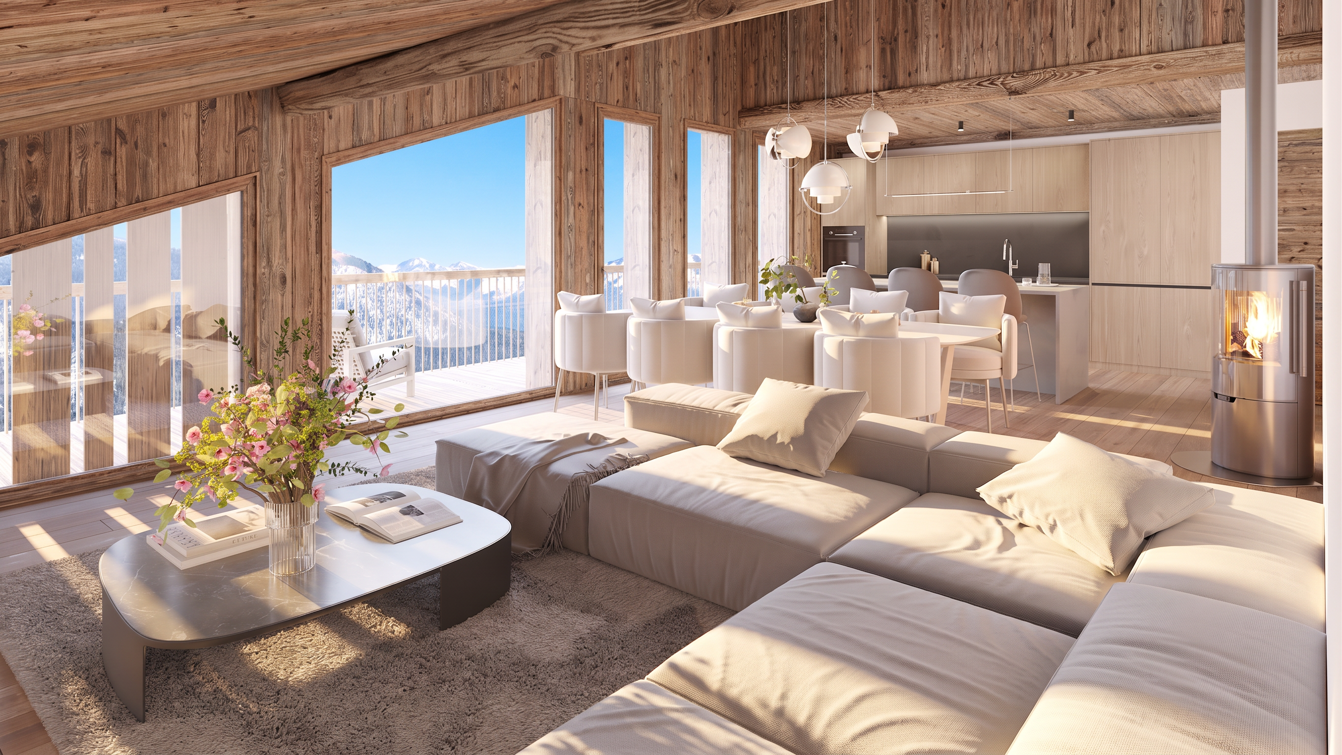  Apartment 201 Zen Haven - New residence close to the center of Megève - 物件實景