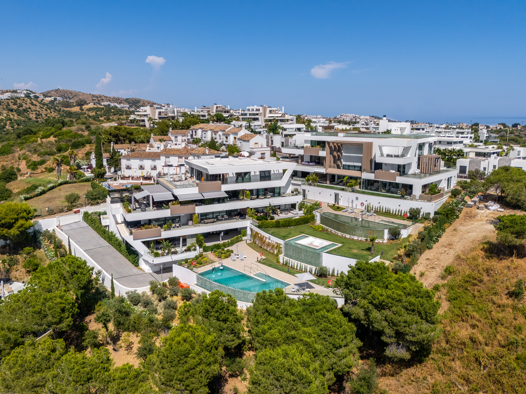  Contemporary apartment with panoramic sea views in Cabopino, Marbella - 物件實景