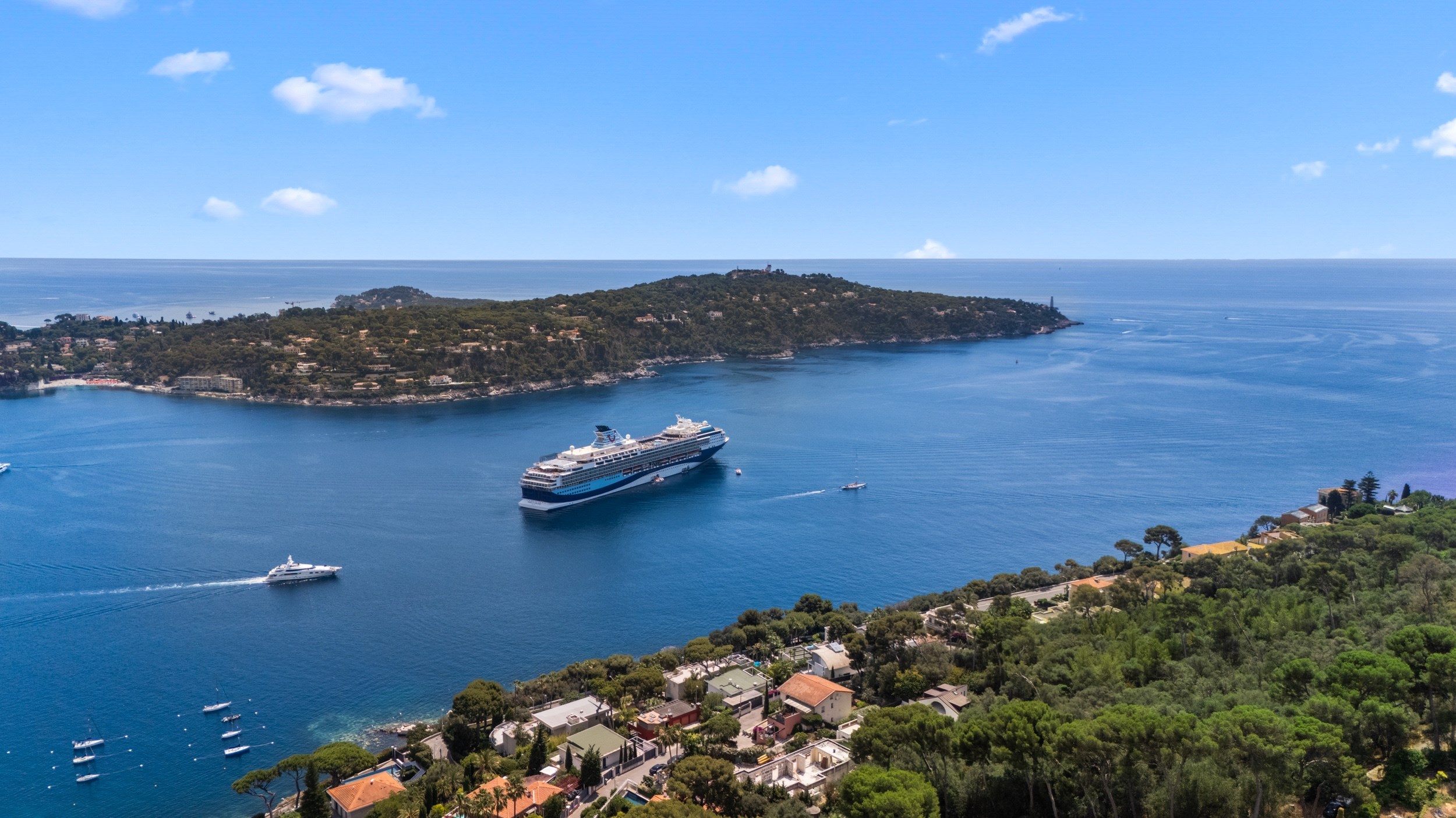  Contemporary sea view villa near Villefranche-sur-Mer with infinity pool - 物件實景