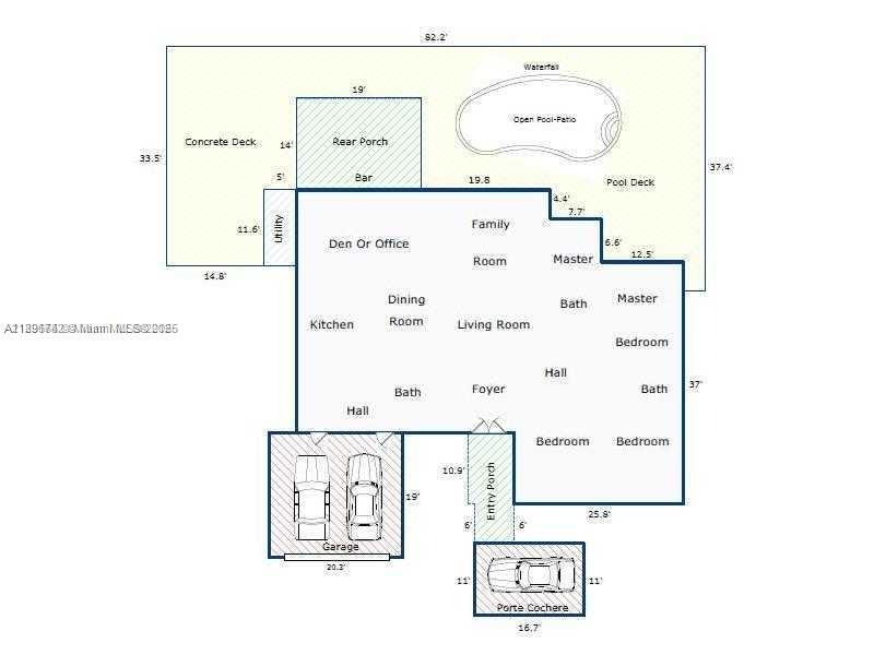 Miami, Florida, 33173, United States, 3 Bedrooms Bedrooms, ,3 BathroomsBathrooms,Residential,For Sale,1966935