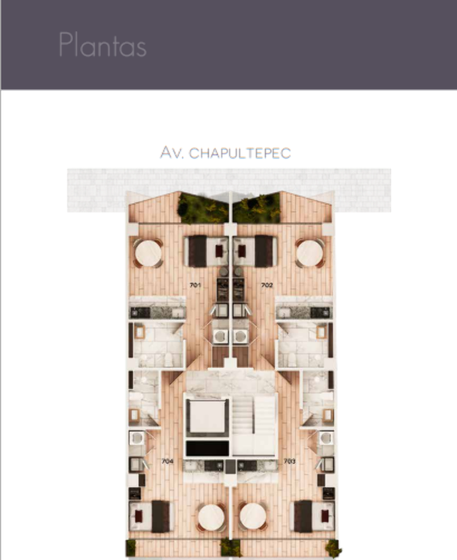 AVENIDA CHAPULTEPEC, Cuauhtémoc, Ciudad de México, 06700, Mexico, 1 Bedroom Bedrooms, ,1 BathroomBathrooms,Residential,For Sale,AVENIDA CHAPULTEPEC,1622748