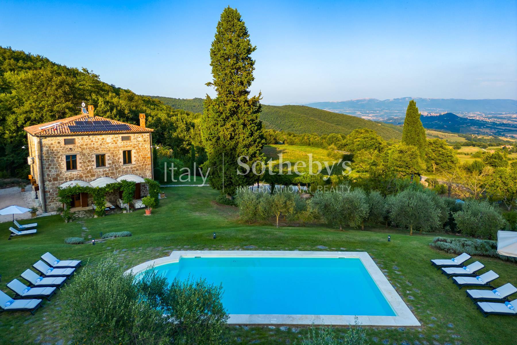  country house dating 1800 overlooking Todi - 物件實景