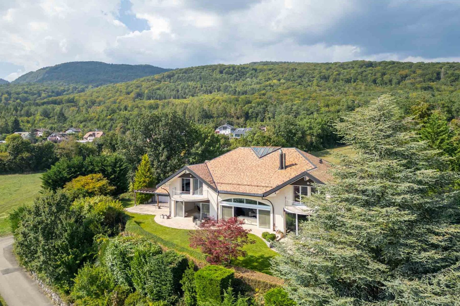 Exceptional property with panoramic view of the lake and the Alps - 物件實景