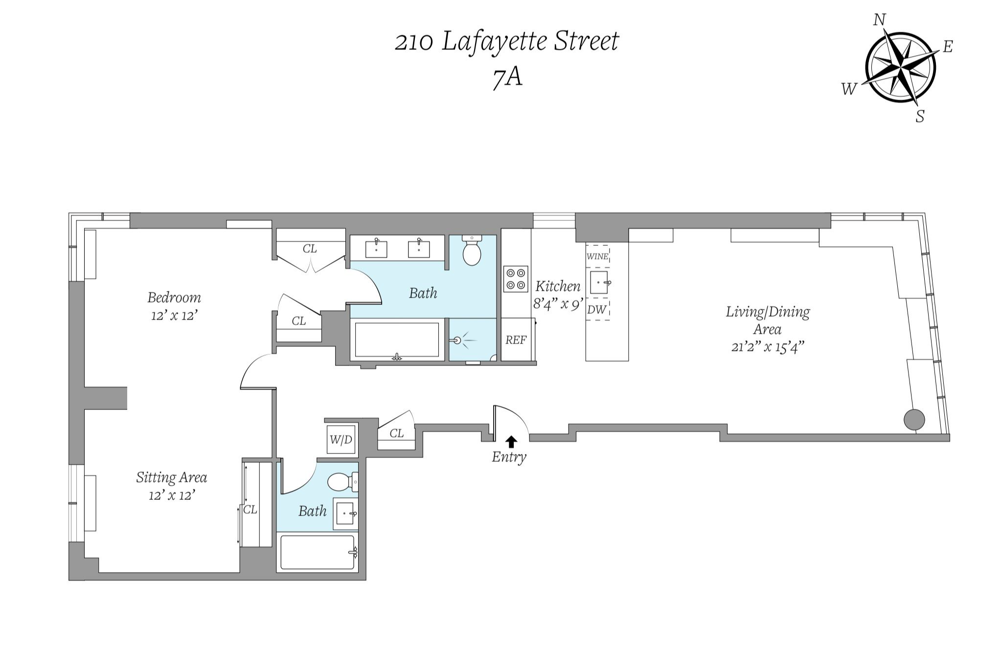  210 Lafayette Street, 7A - 物件實景