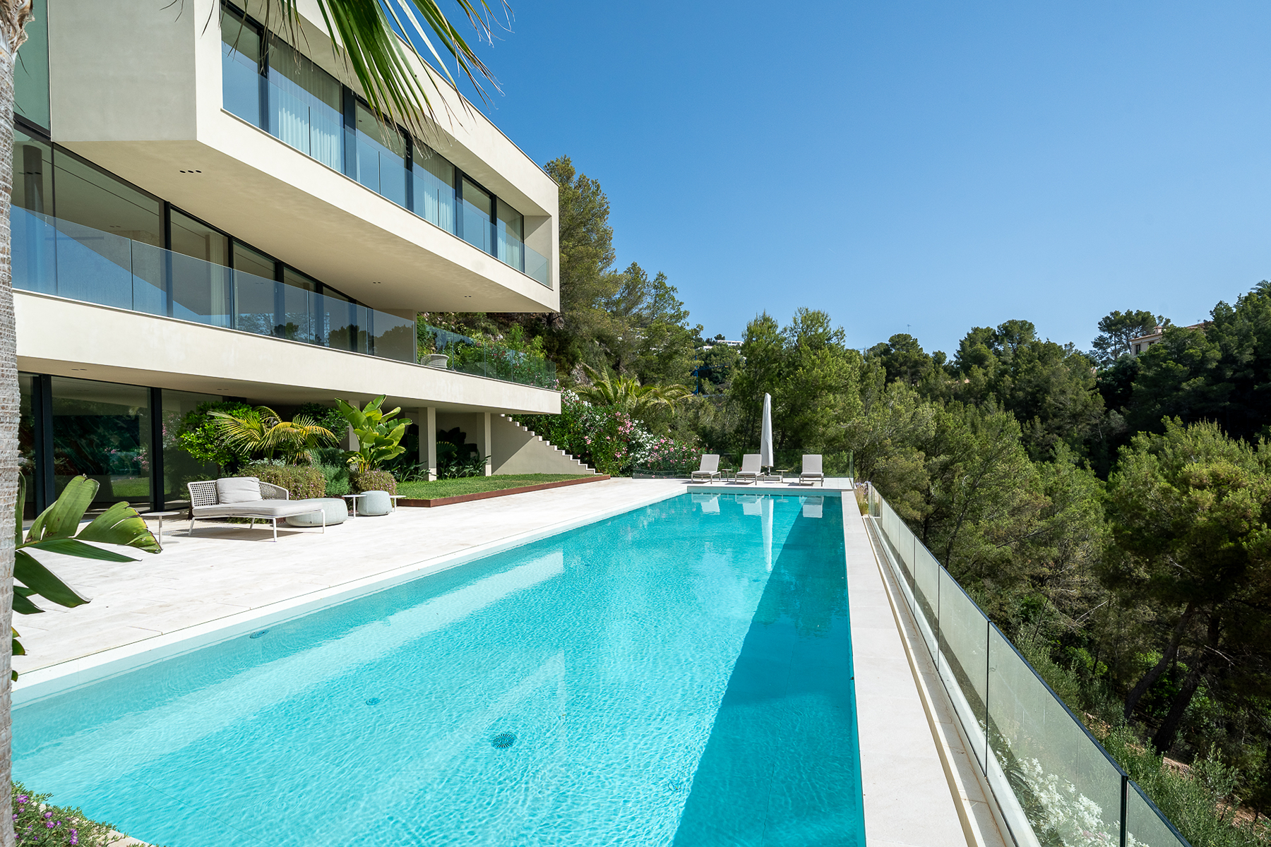  Villa with pool and panoramic views in Son Vida - 物件實景