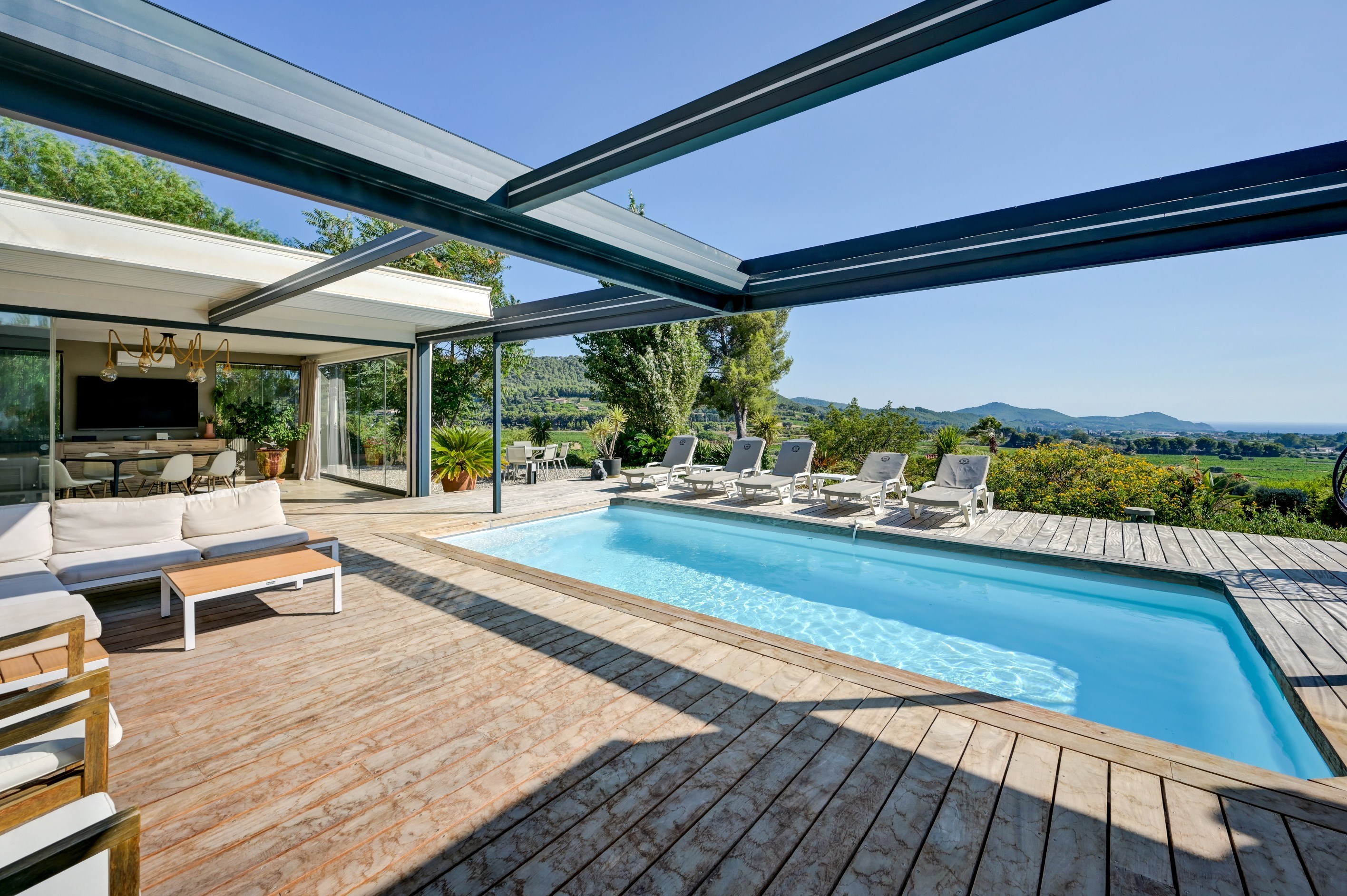  La Cadière-d’Azur – Sea View Villa with Expansive Garden - 物件實景