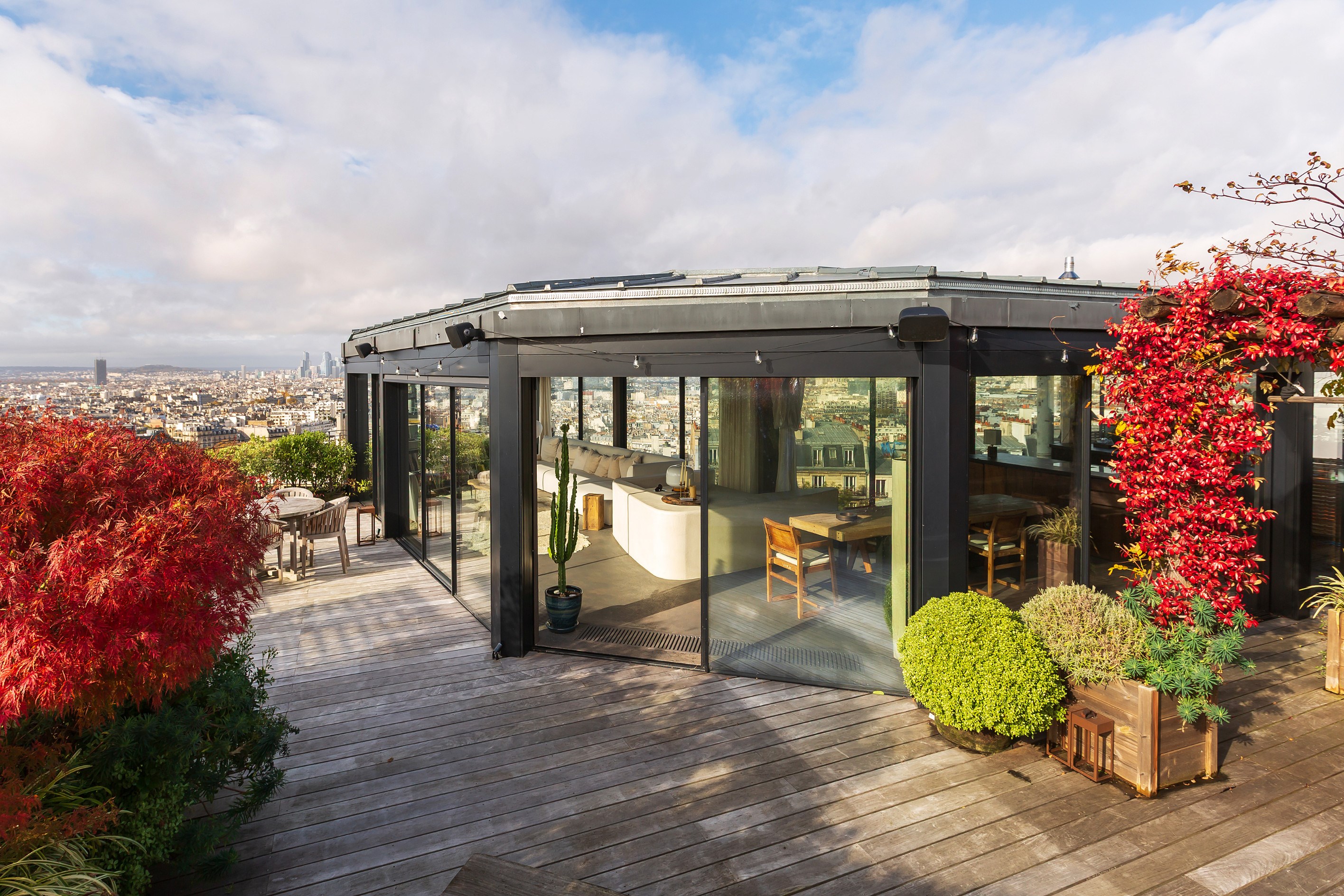  Oustanding penthouse in Montmartre with view on the monuments - 物件實景
