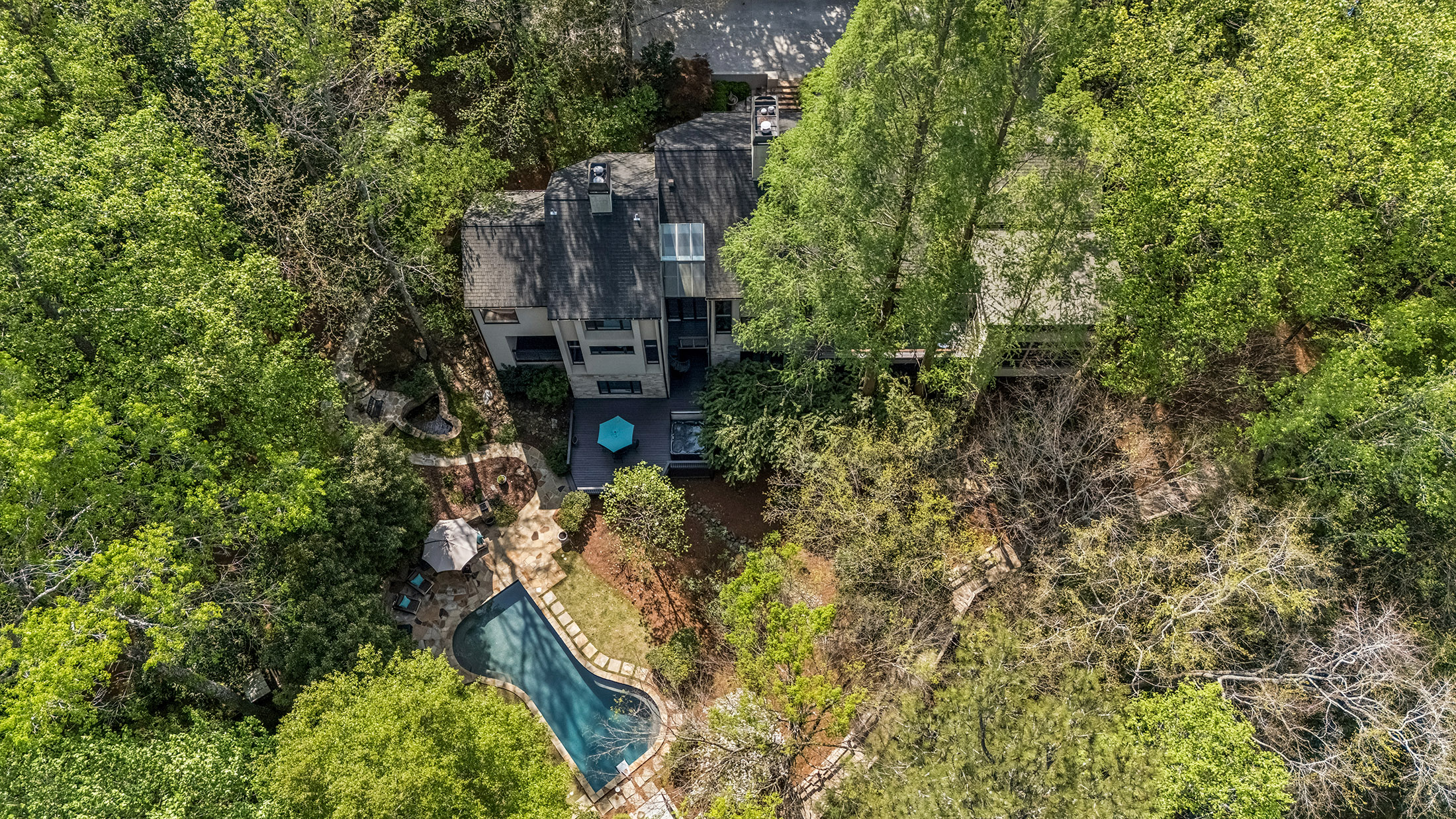 Extraordinary Contemporary Retreat Overlooking the Chattahoochee River - 物件實景