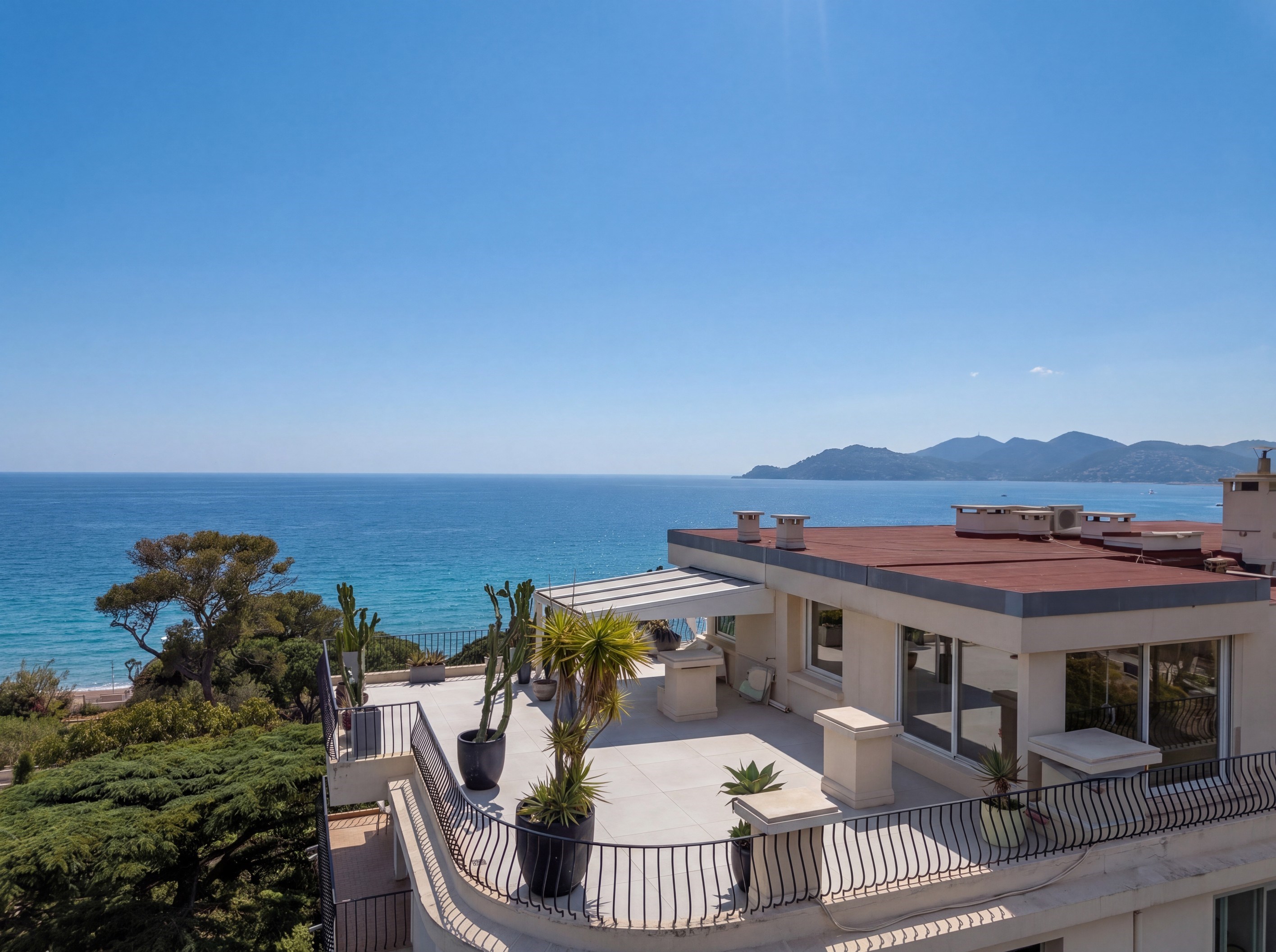  Cannes penthouse with 206 sqm terrace and panoramic sea views - 物件實景