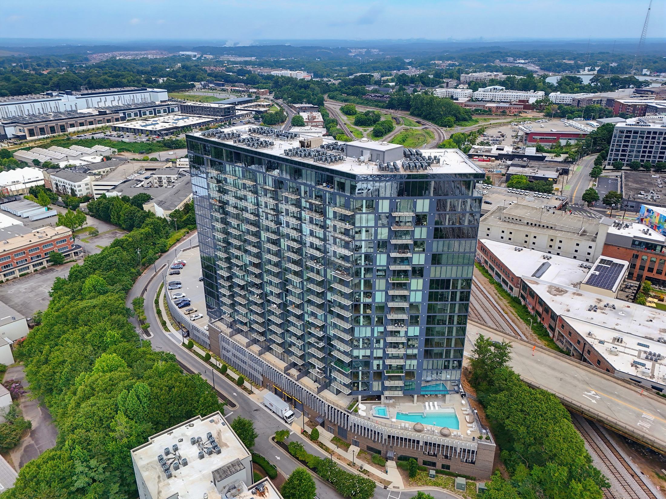  Penthouse Condo Overlooking West Midtown - 物件實景