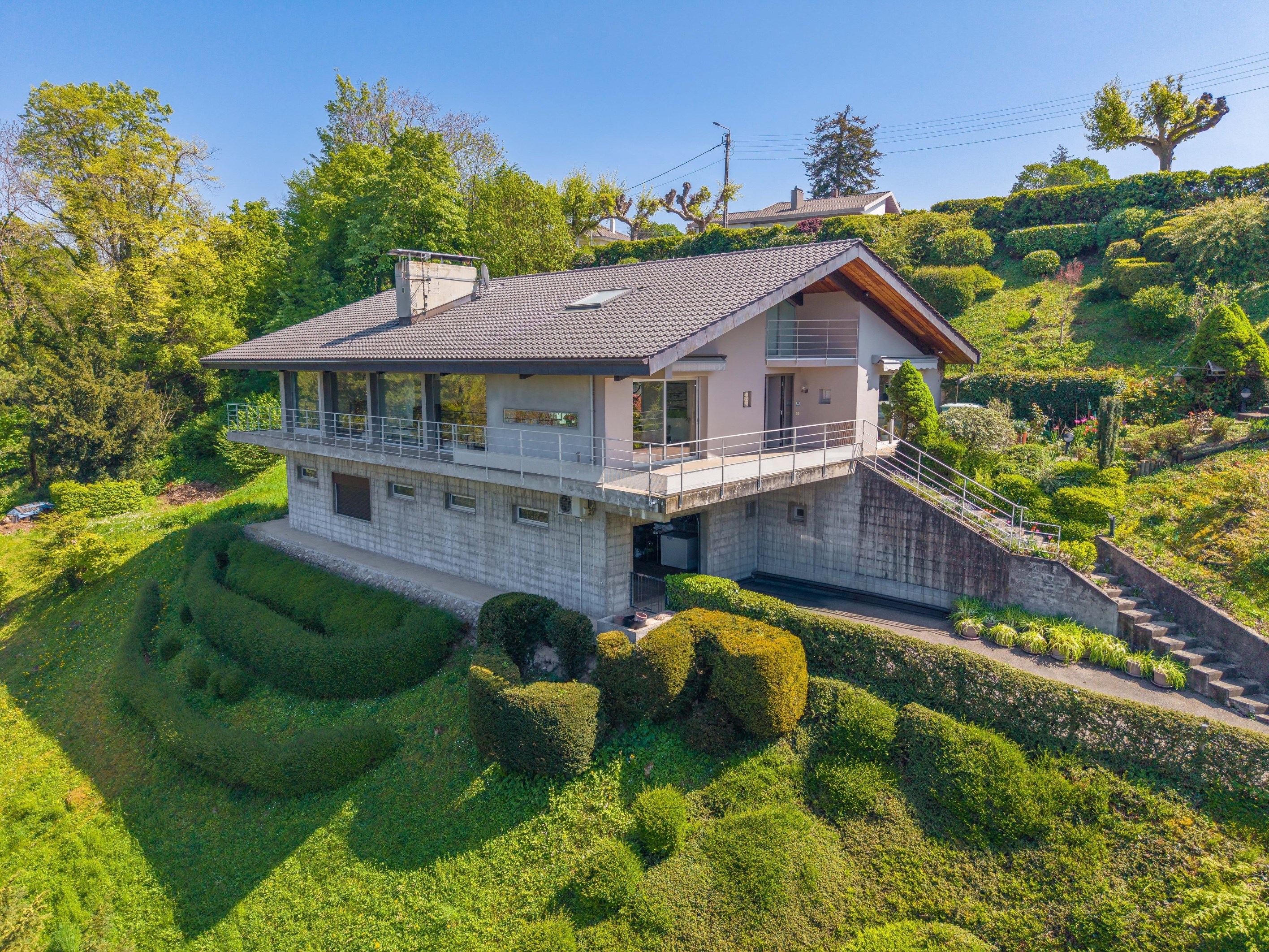  Architect designed villa Thonon town center - 物件實景