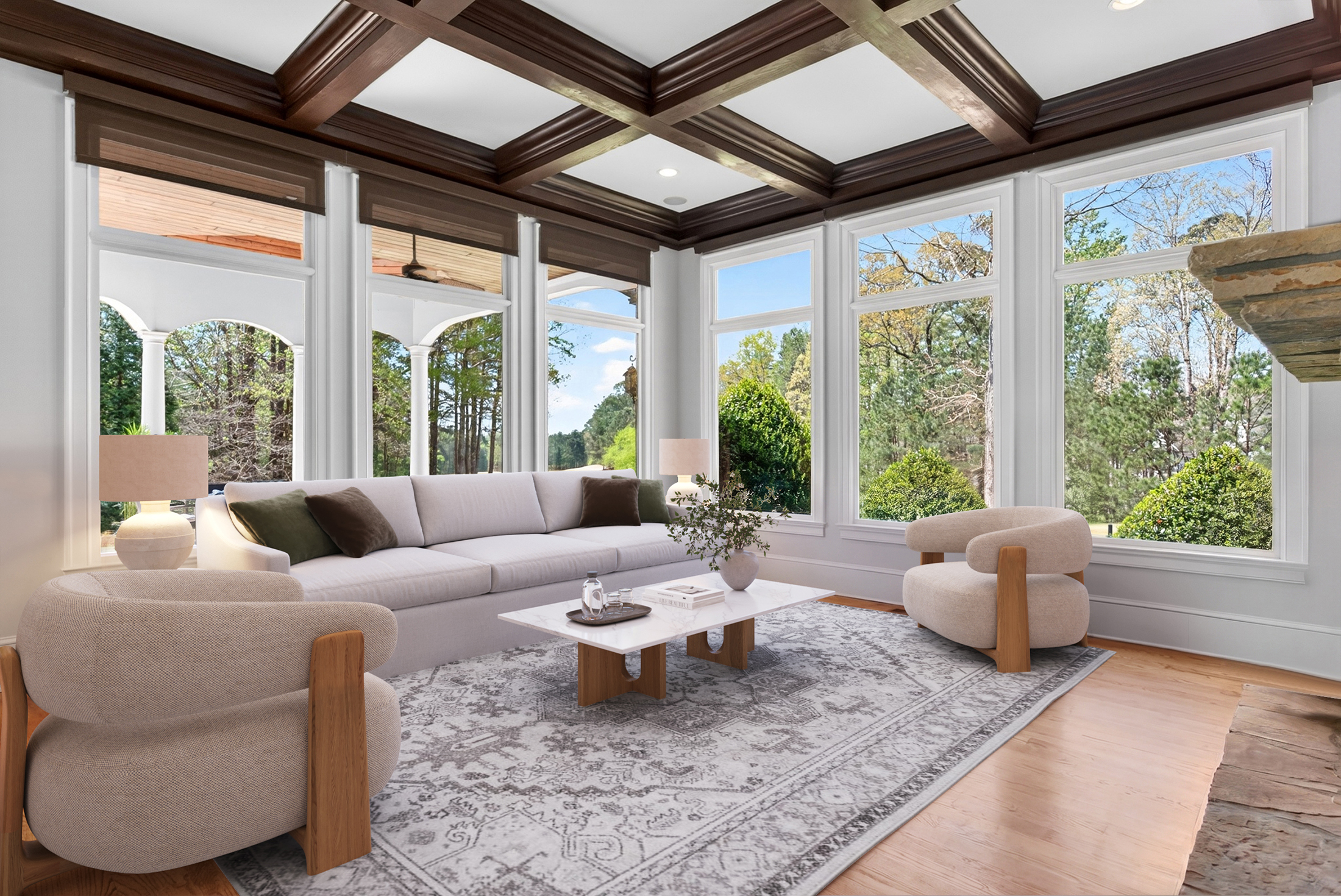  Luxury French Estate with Sweeping Golf Course Views - 物件實景