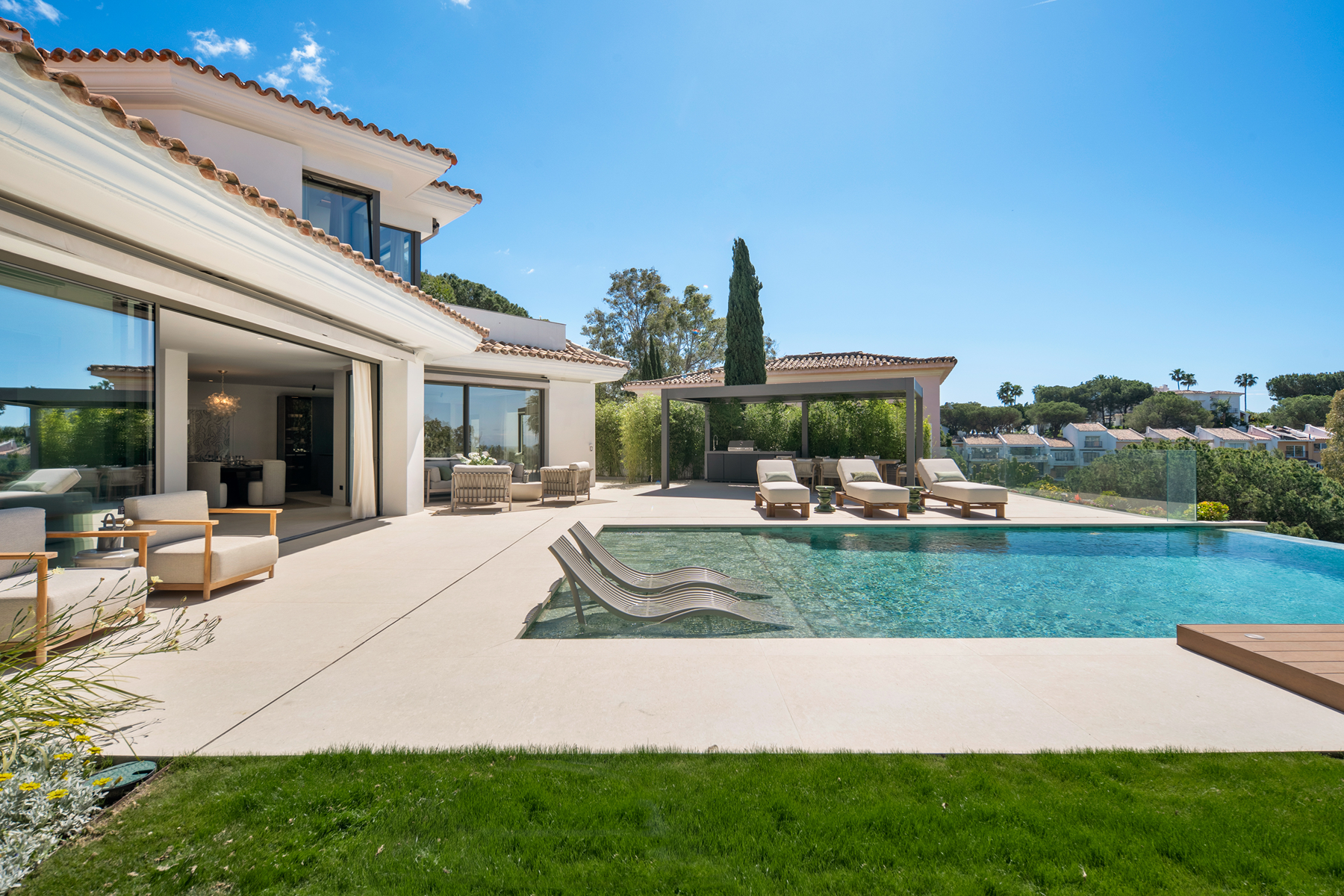  Contemporary Mediterranean villa with sea views in La Quinta - 物件實景