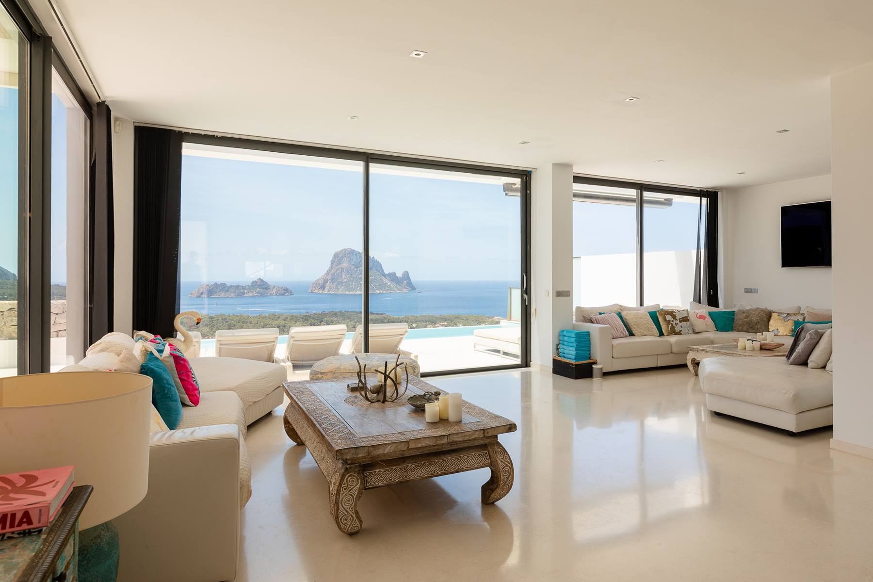  Modern villa with sea views in Cala Carbo, Ibiza - 物件實景