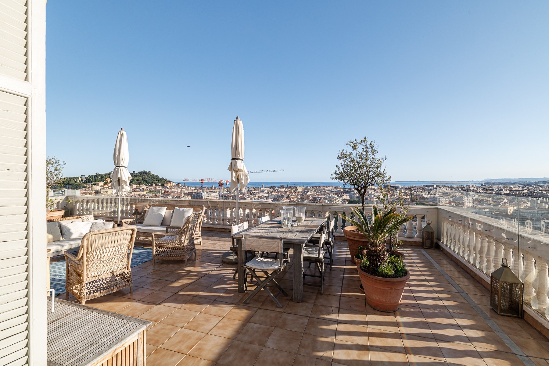  Exclusive Prestige apartment with panoramic terrace and sea view in Cimiez, Nice - 物件實景