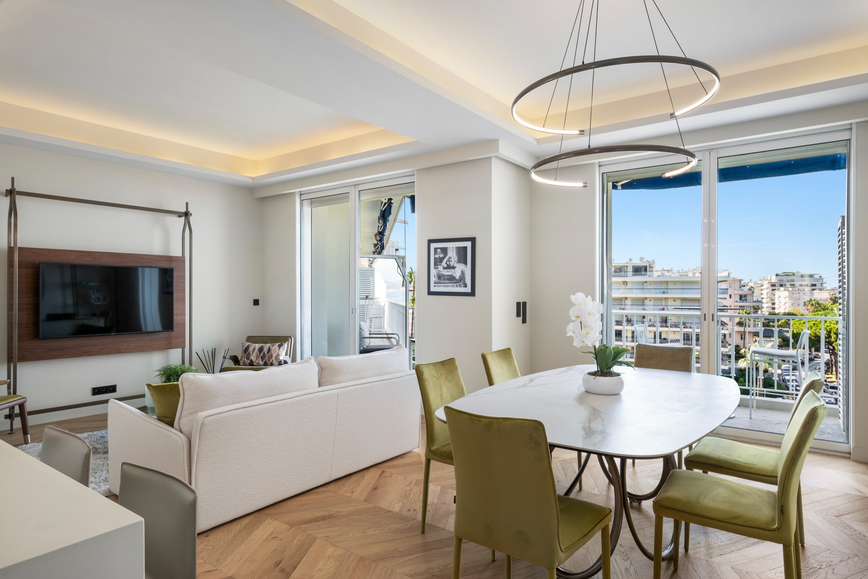  4-room apartment 100 m² with sea view for sale in La Croisette, Cannes - 物件實景