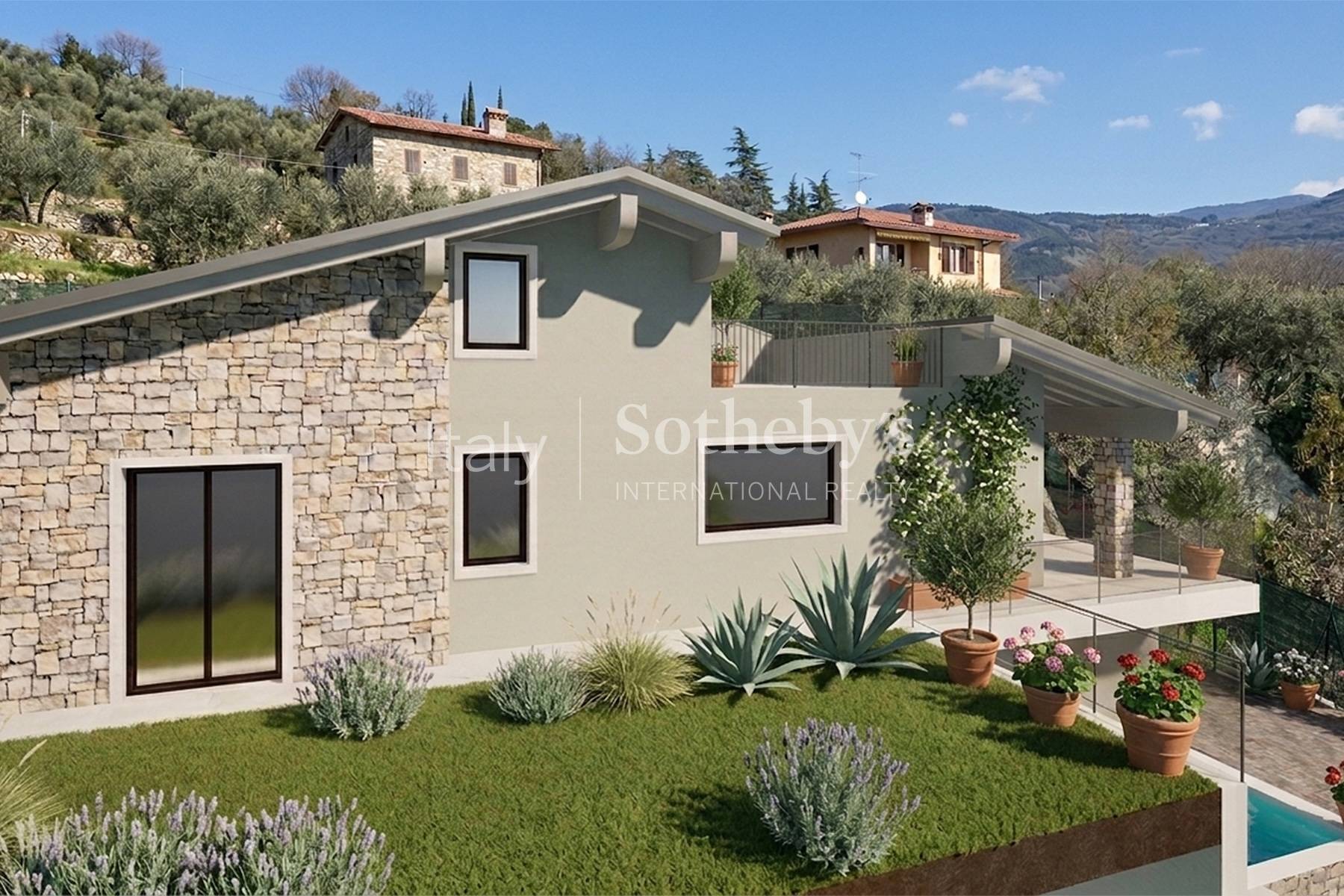  Hillside Villa on Lake Garda with Private Garden and pool - 物件實景