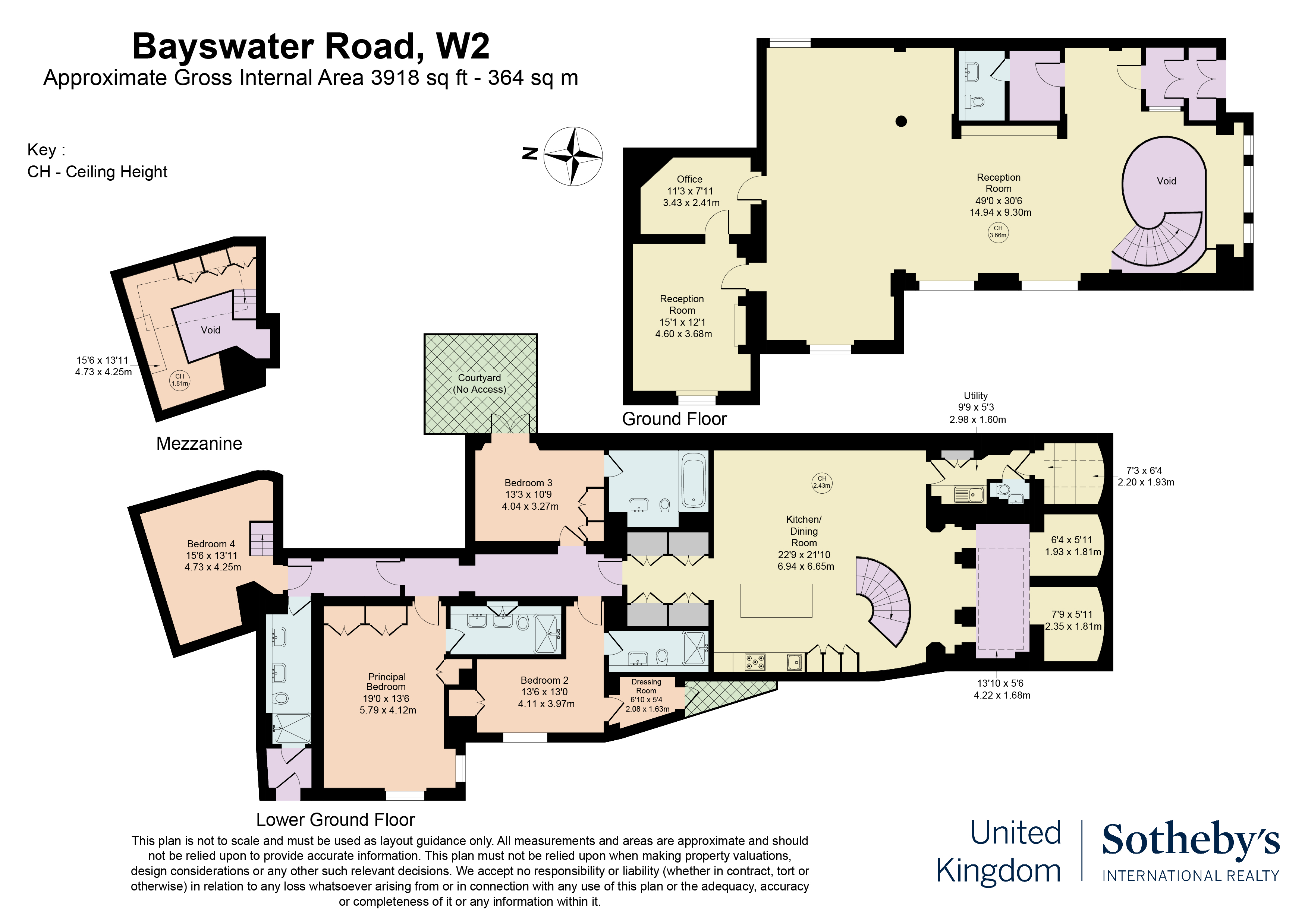 Park-Facing Four-Bedroom Duplex in a Grand Stucco Townhouse 