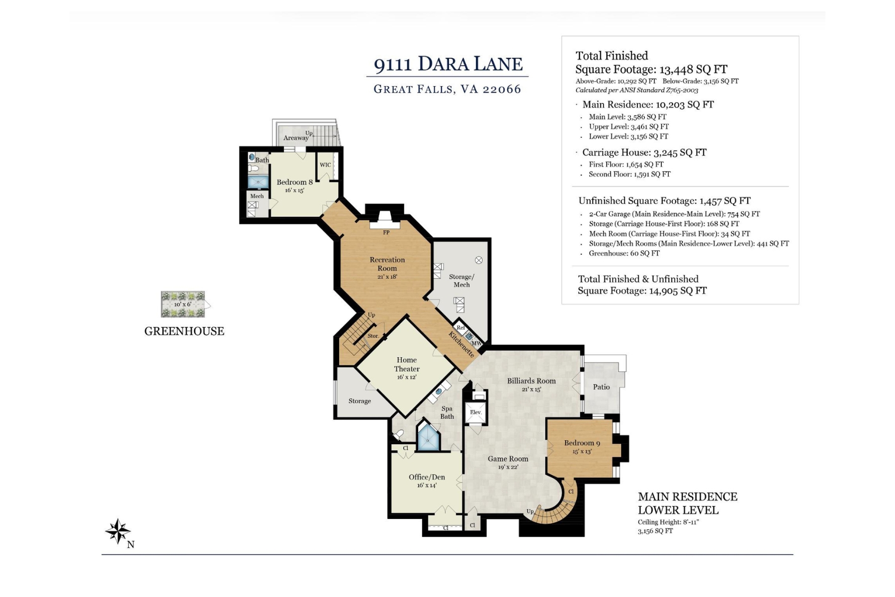  9111 Dara Lane, Great Falls, VA, 22066 - 物件實景