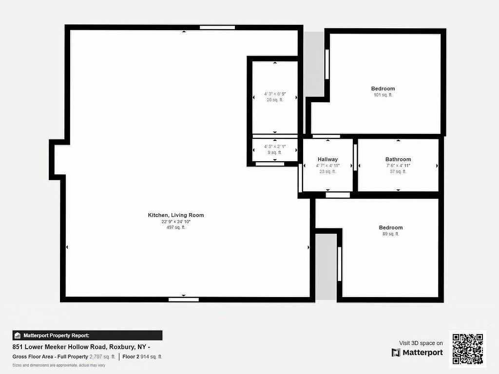 Roxbury, New York, 12474, United States, 3 Bedrooms Bedrooms, ,2 BathroomsBathrooms,Residential,For Sale,1793285