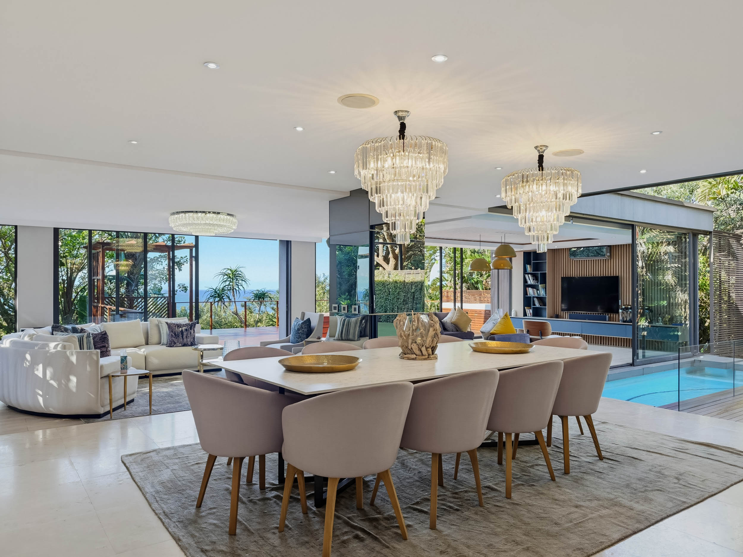  Spectacular Sea-View Residence with Private Cinema and Elevator in Zimbali Estat - 物件實景