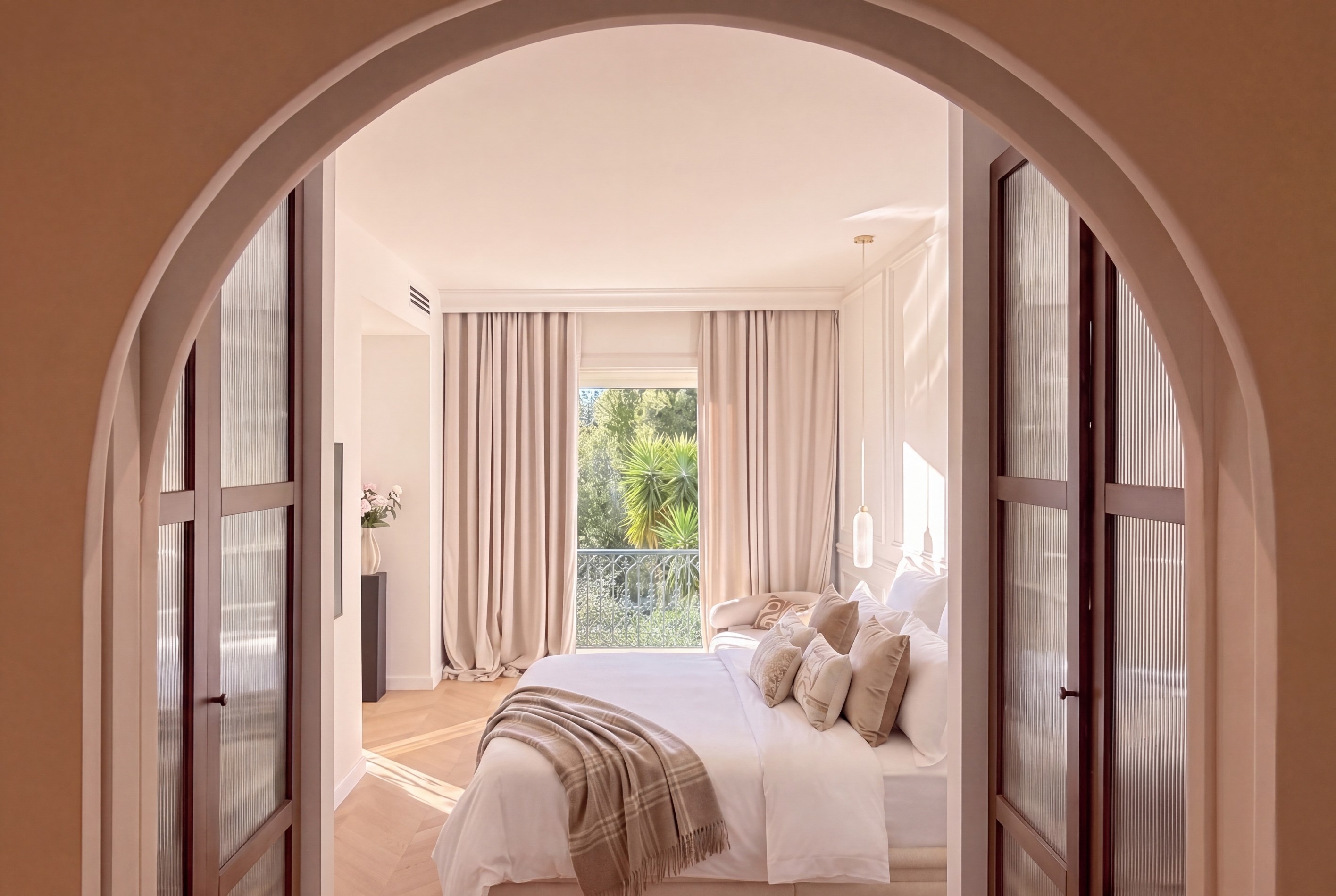  Cannes Basse Californie, renovated three bedroom apartment with balcony and par… - 物件實景