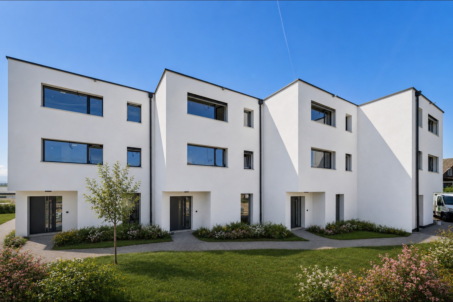  Stunning new semi-detached villa, just 5 minutes from Lake Murten - 物件實景