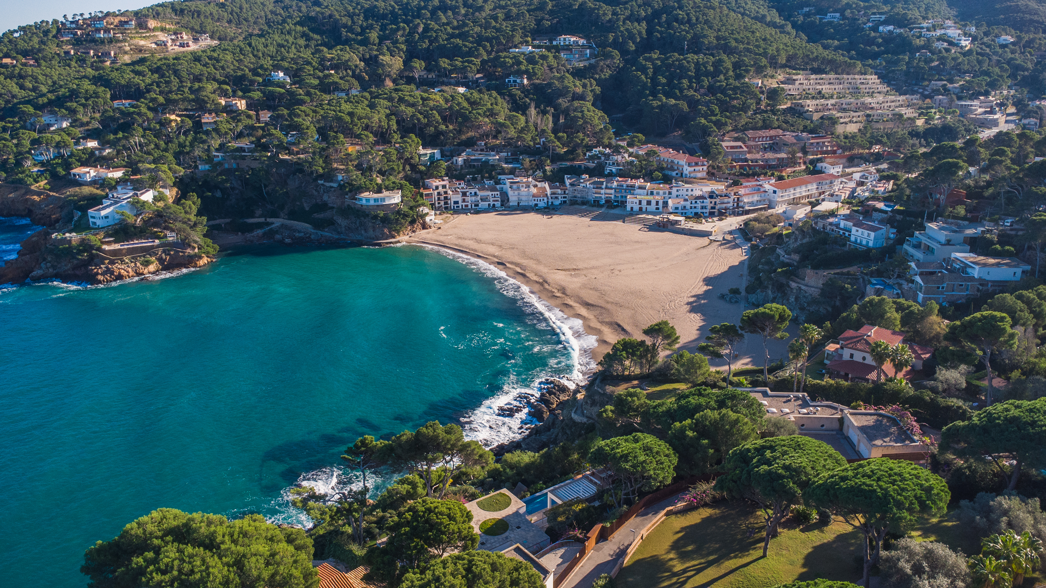  Property second line from the sea, steps from Sa Riera beach, Begur - 物件實景