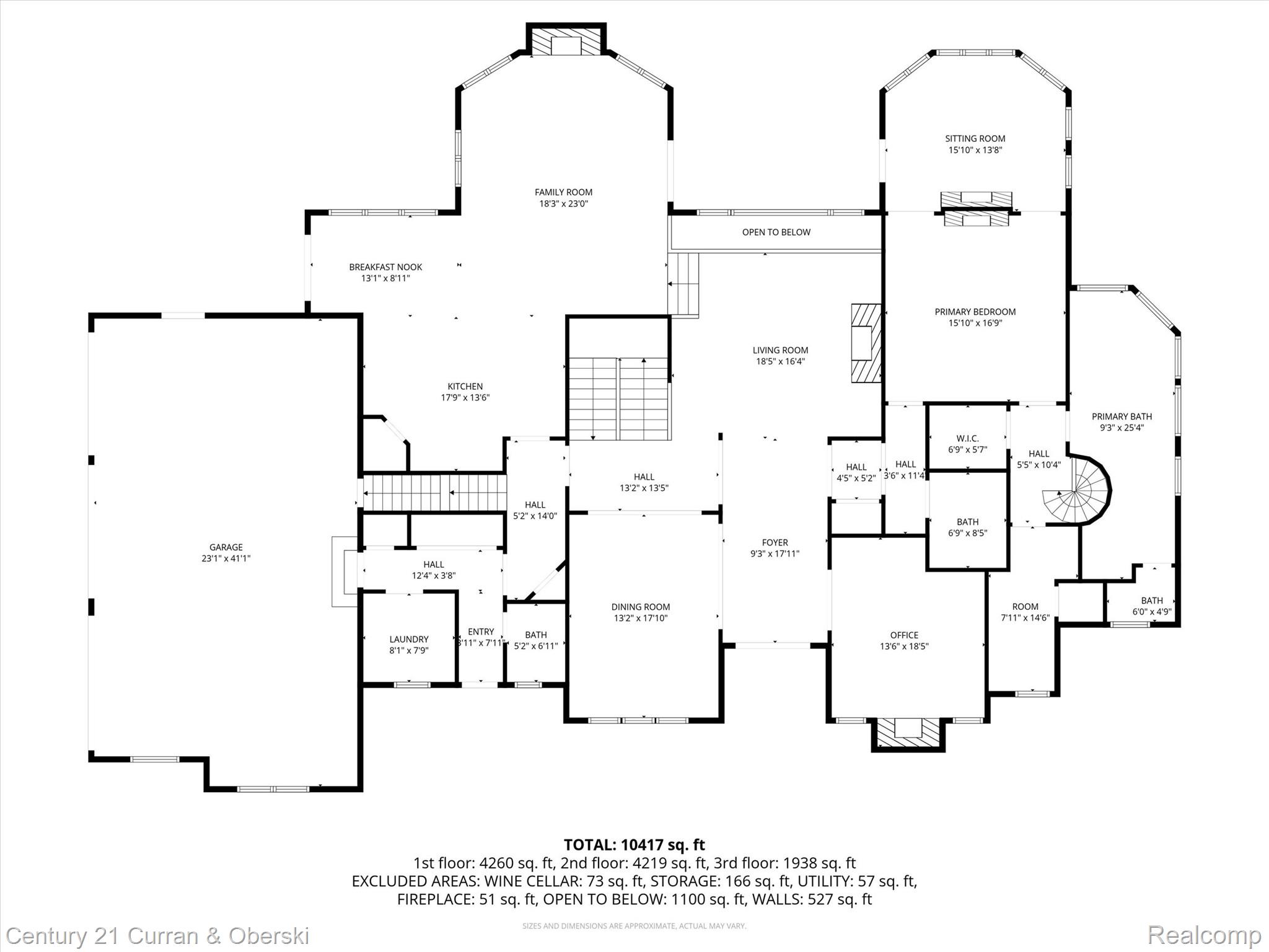 Northville, Michigan, 48168, United States, 4 Bedrooms Bedrooms, ,7 BathroomsBathrooms,Residential,For Sale,2038864