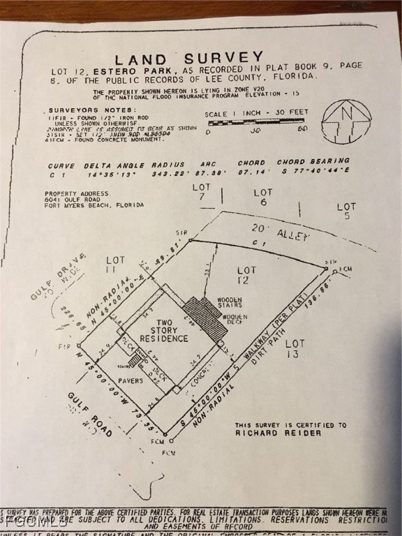 Fort Myers Beach, Florida, 33931, United States, ,Land,For Sale,1984615