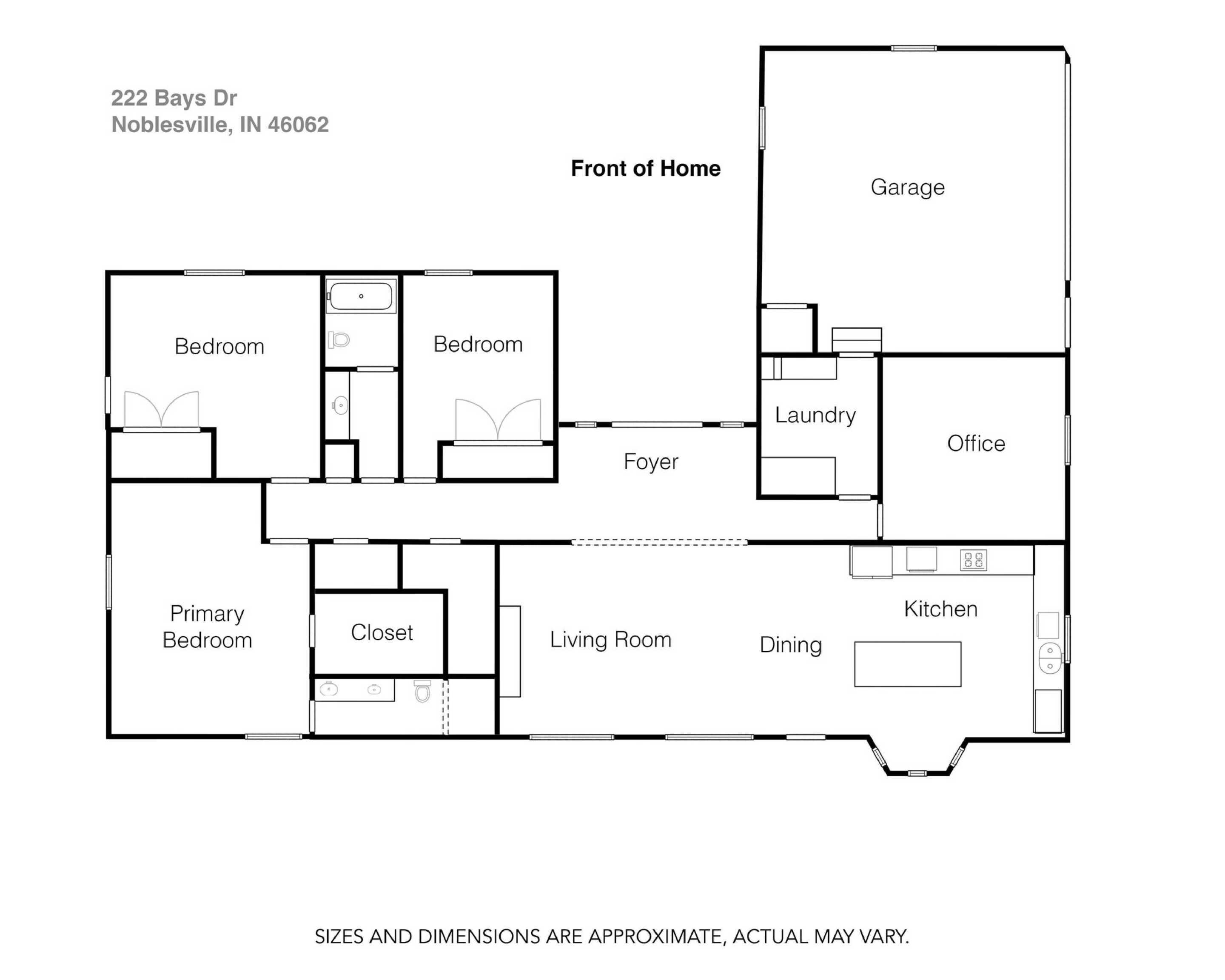 Noblesville, Indiana, 46062, United States, 4 Bedrooms Bedrooms, ,2 BathroomsBathrooms,Residential,For Sale,1987022