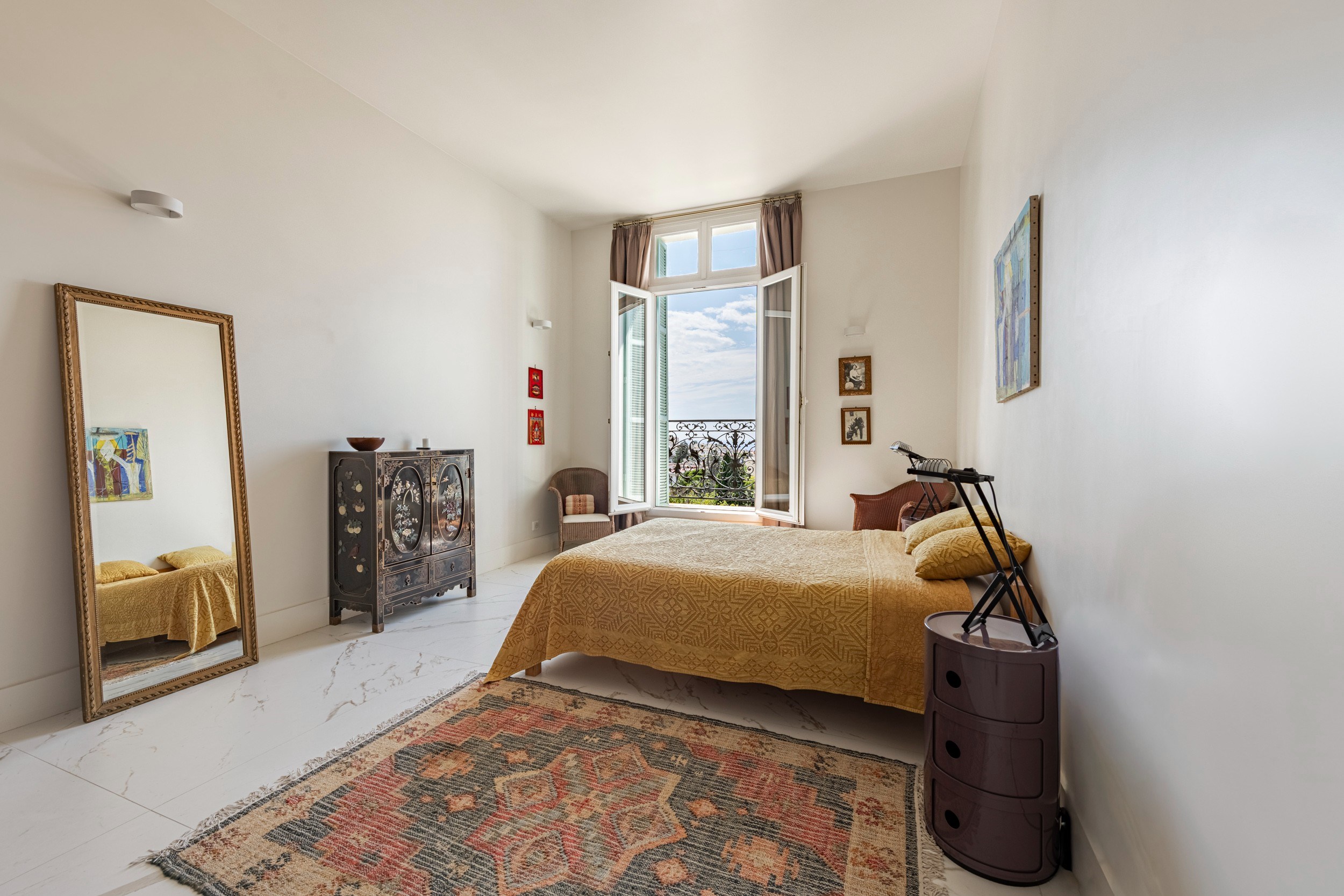  Nice Cimiez bourgeois apartment, historic building balcony open view near centre - 物件實景