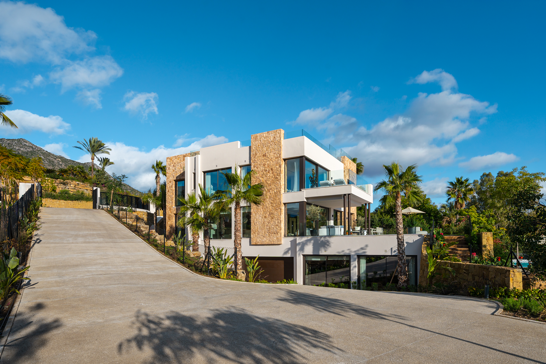  Contemporary designer villa with sea views in Marbella