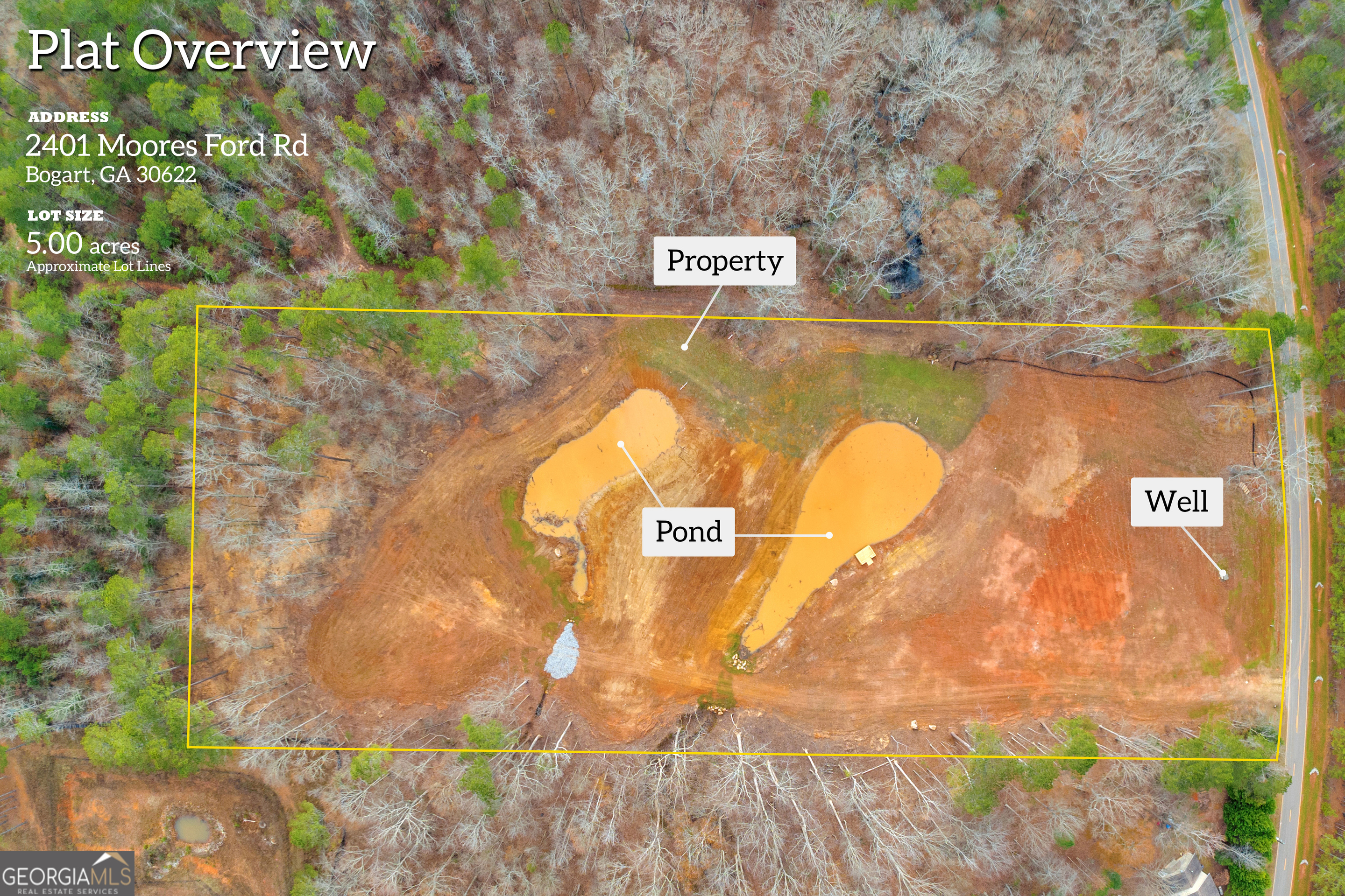 2401 Moores Ford Road, Bogart, Georgia, 30622, United States, ,Land,For Sale,2401 Moores Ford Road,1675165